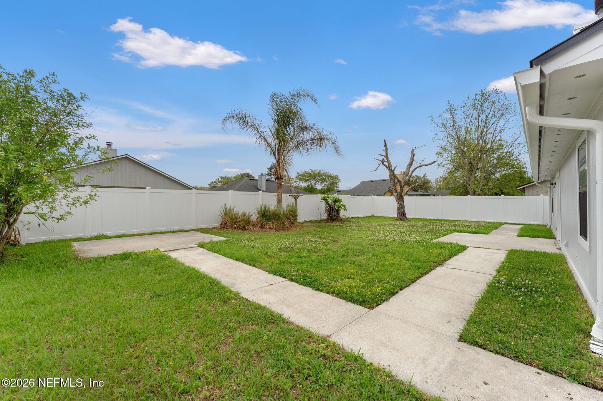 Backyard view 1 — 7809 ALLSPICE Circle E, Jacksonville, FL 32244