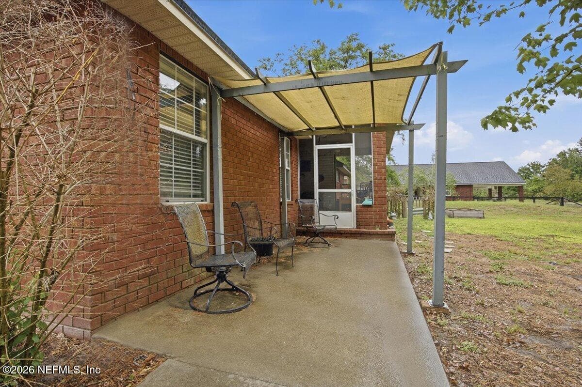 Back Patio — 8581 PINE Avenue, Macclenny, FL 32063