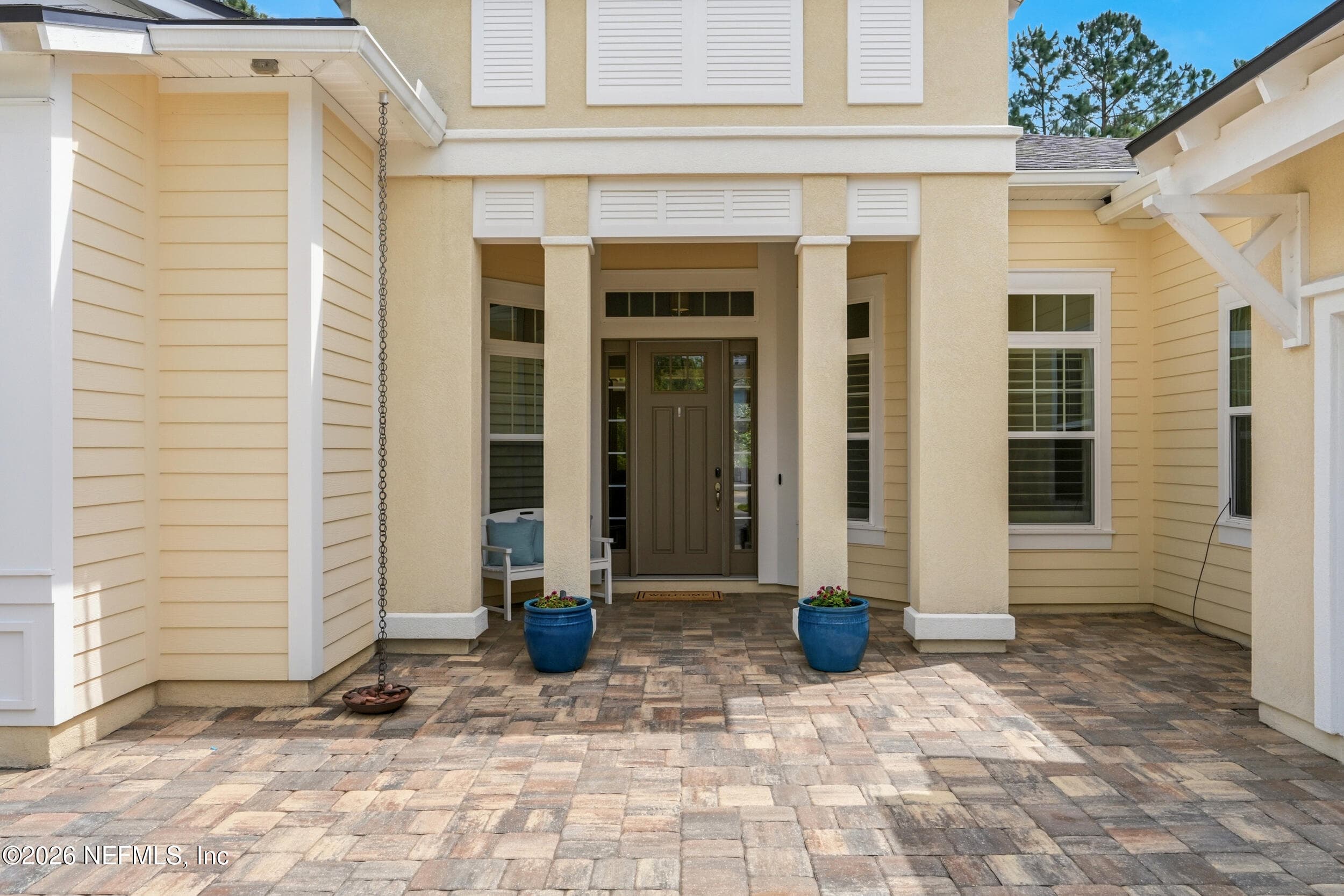 Entry door transom sidelight — 323 MAHI Drive, Ponte Vedra, FL 32081