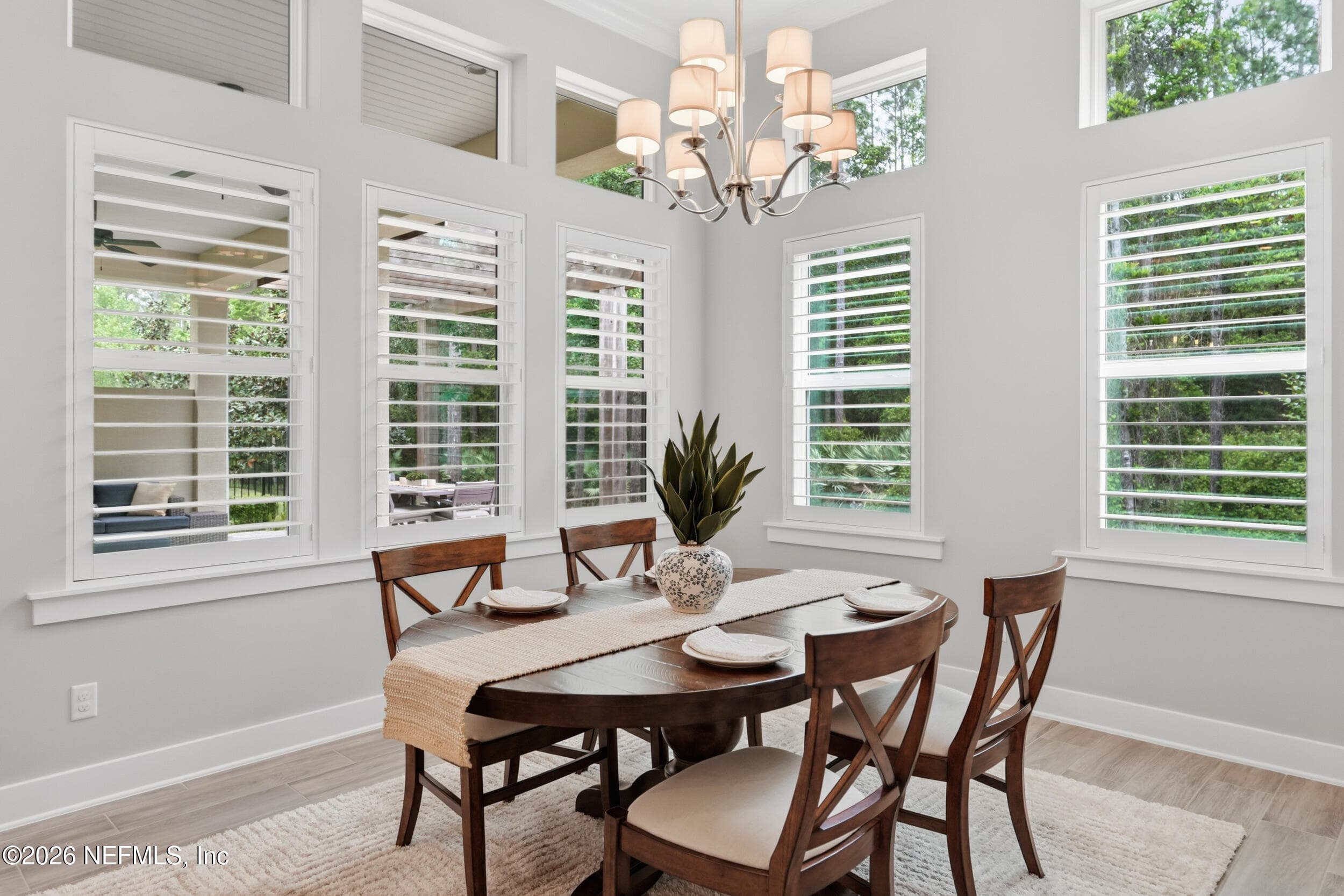 Breakfast nook natural light — 323 MAHI Drive, Ponte Vedra, FL 32081