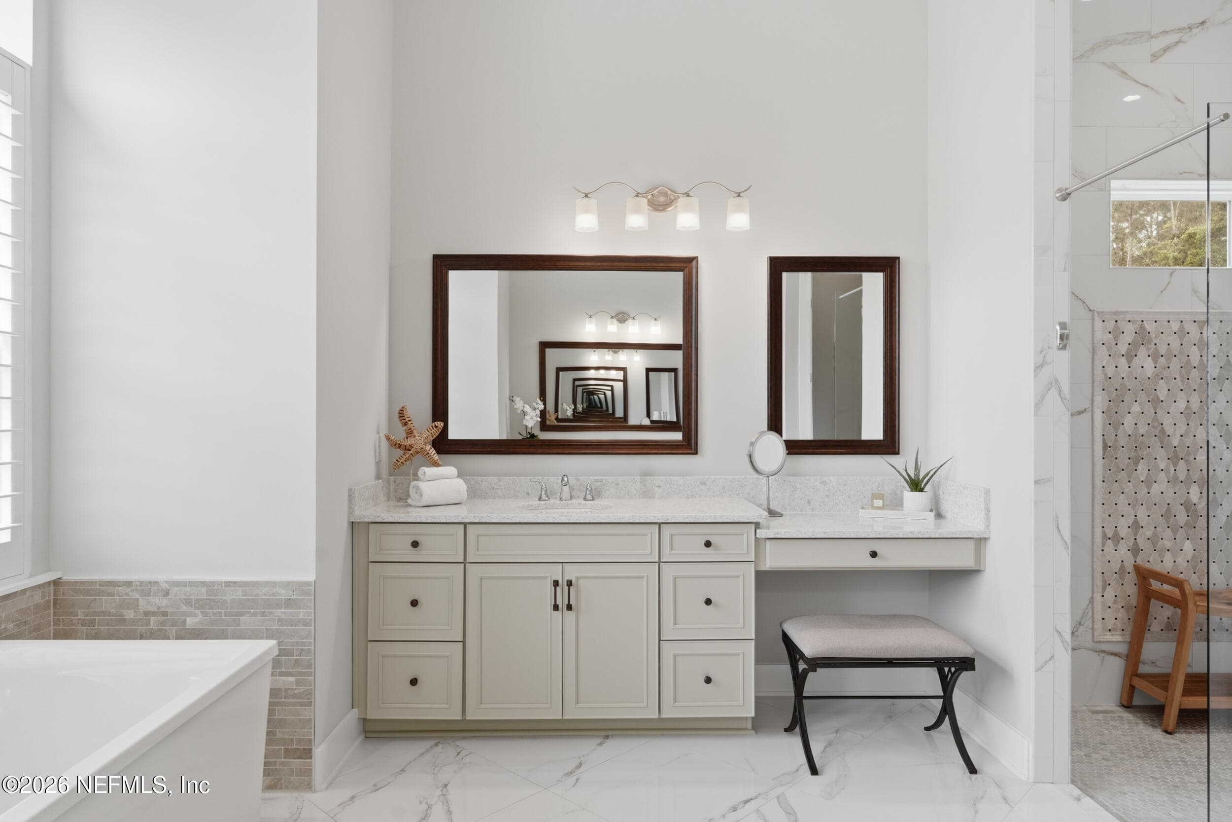 Seated makeup vanity area — 323 MAHI Drive, Ponte Vedra, FL 32081