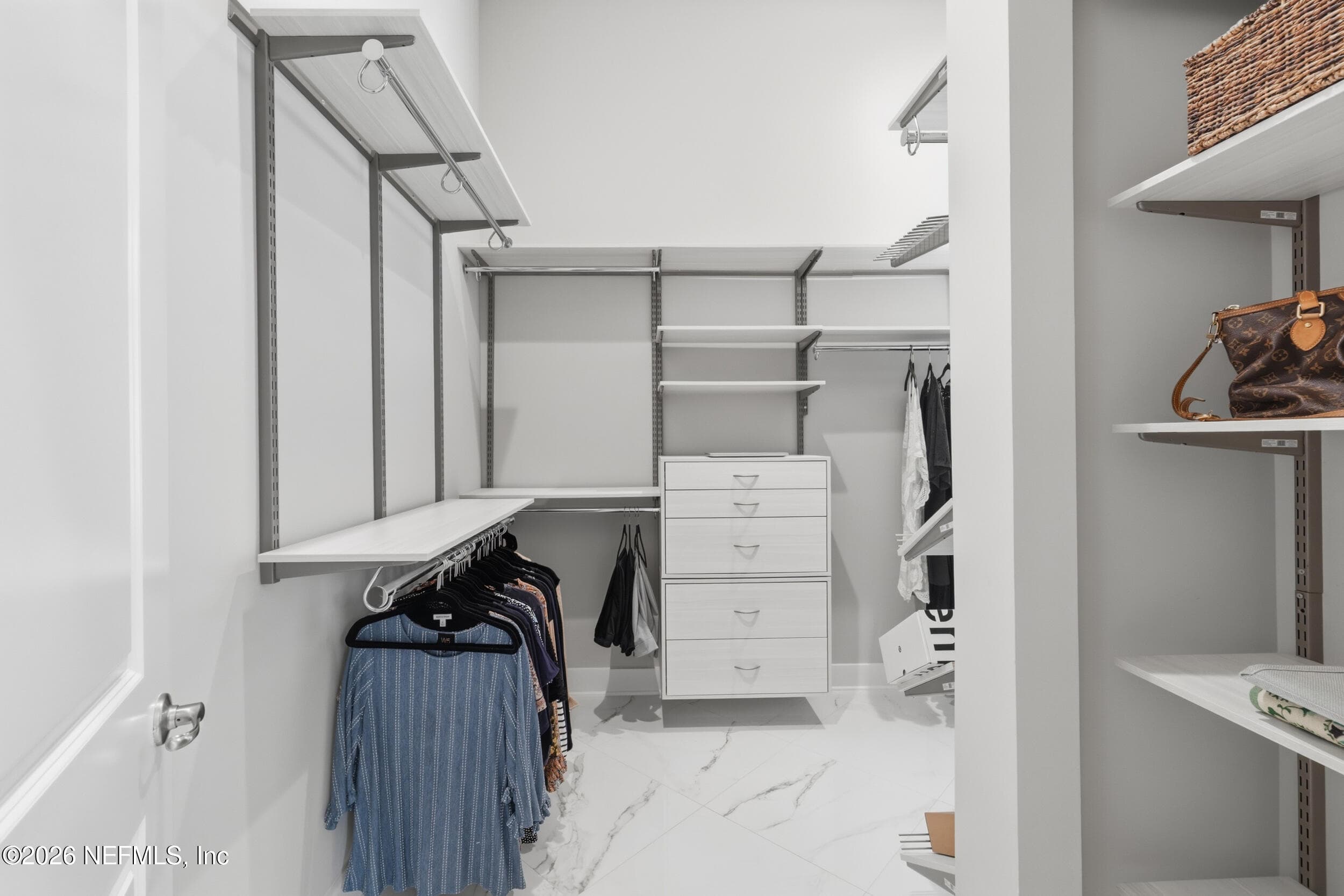 Custom walk-in closet system — 323 MAHI Drive, Ponte Vedra, FL 32081