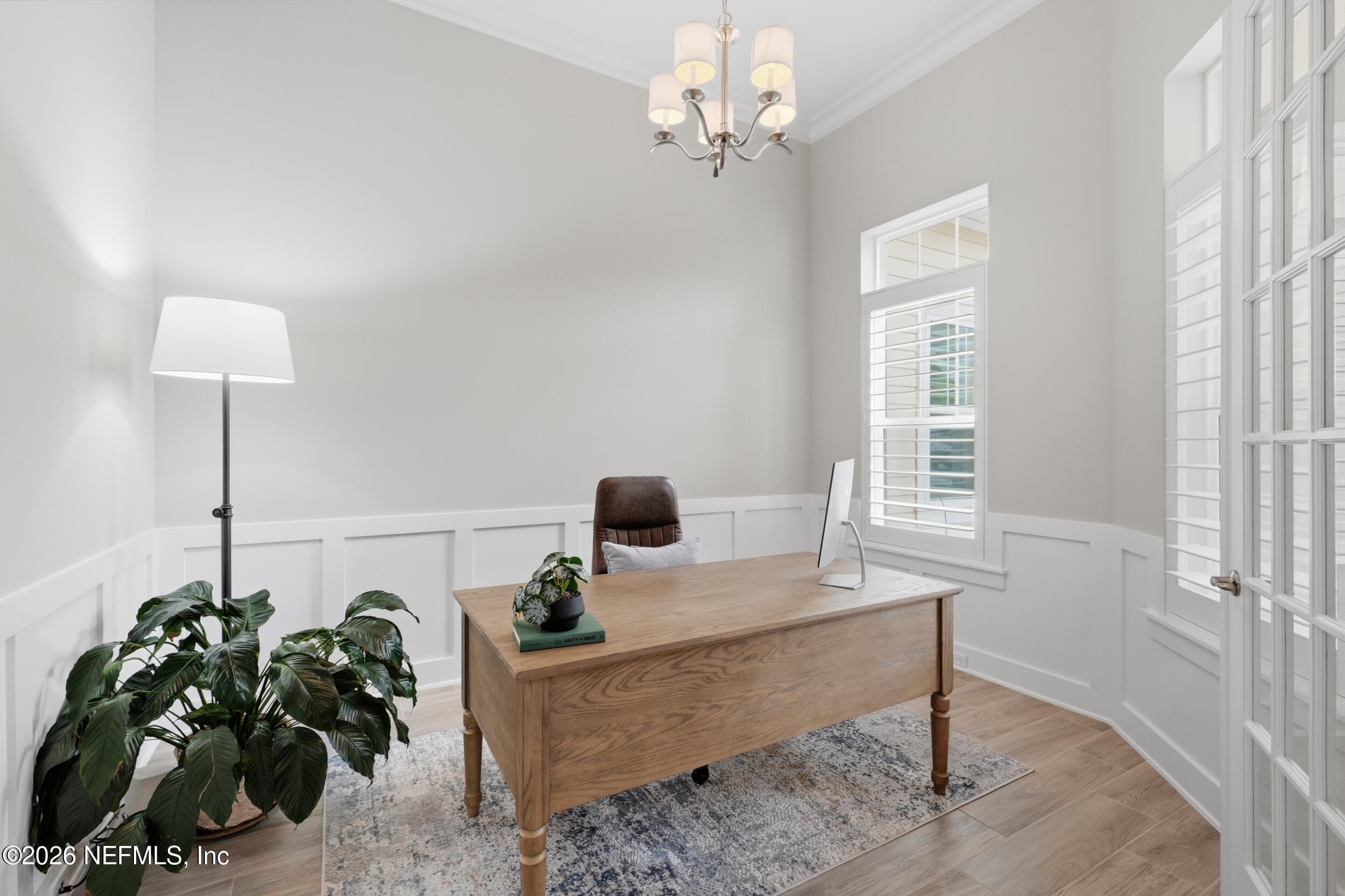 Office French doors & light — 323 MAHI Drive, Ponte Vedra, FL 32081