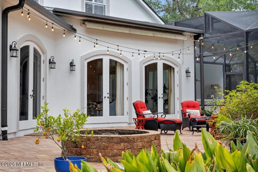 retractable power awning (retracted) — 1943 ROSE MALLOW Lane, Fleming Island, FL 32003
