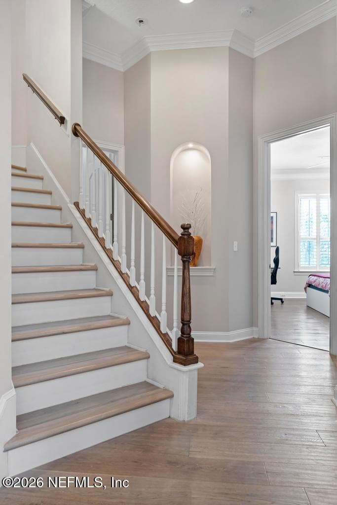 stairway - bedroom 4 and 5 beyond — 1943 ROSE MALLOW Lane, Fleming Island, FL 32003