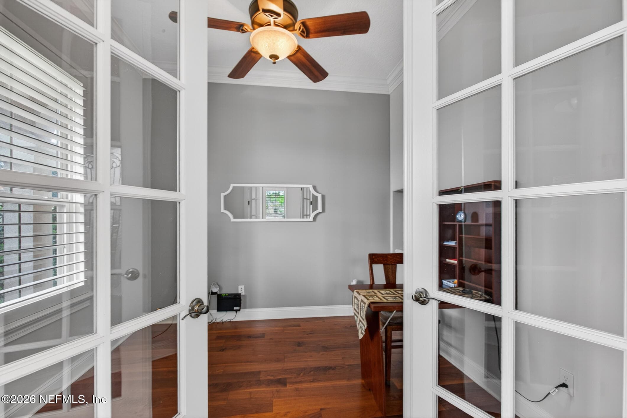 French doors keep this home office private and quiet — 13353 PRINCESS KELLY Drive, Jacksonville, FL 32225