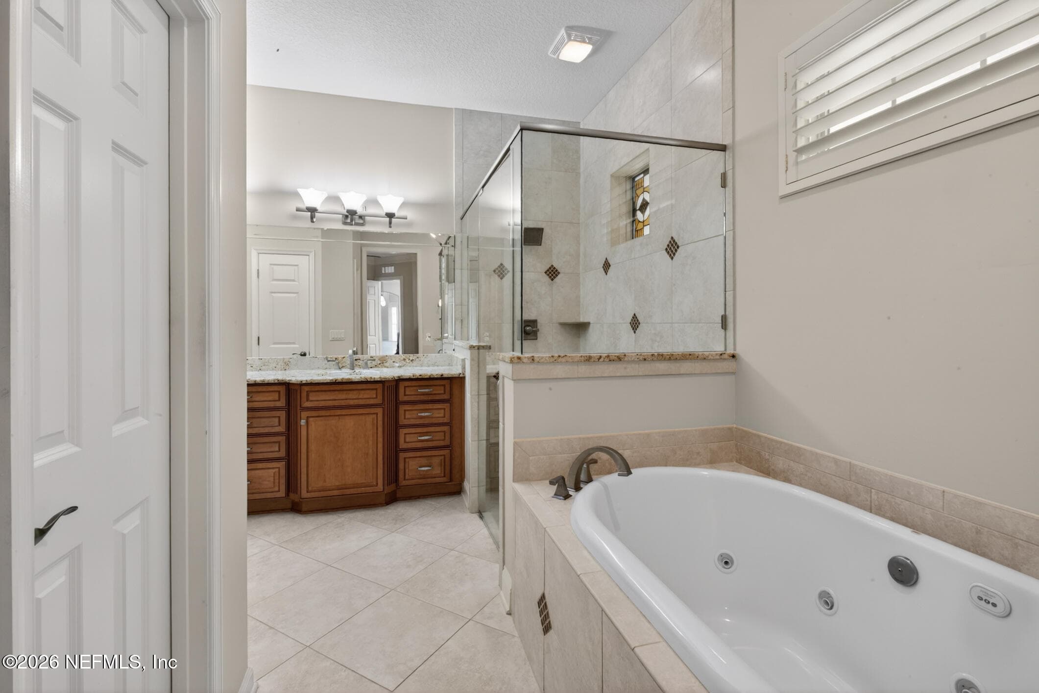 Primary Bath Separate tub / shower — 13353 PRINCESS KELLY Drive, Jacksonville, FL 32225