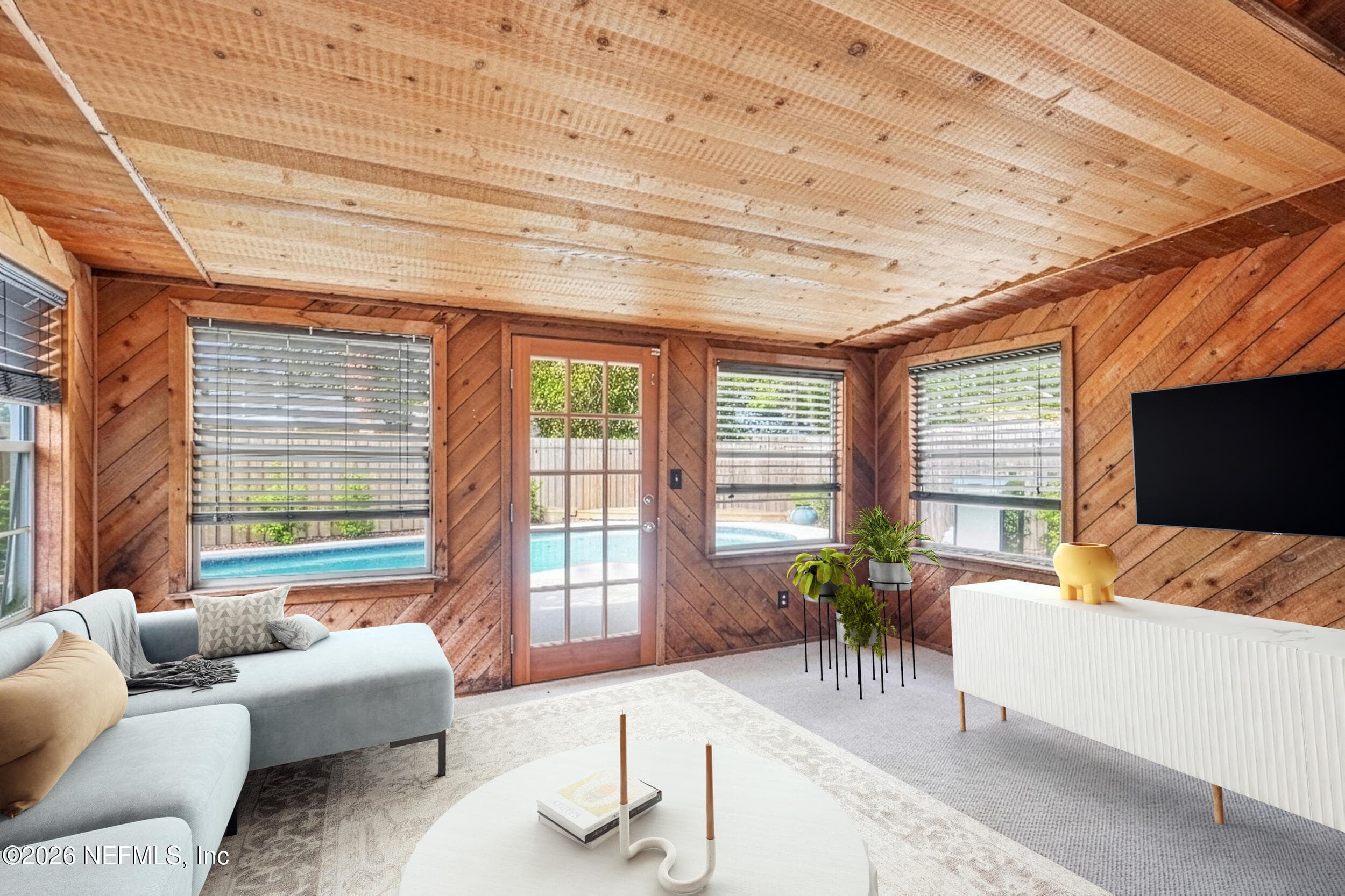 Florida Room — 2018 ROSEWOOD Drive, Neptune Beach, FL 32266