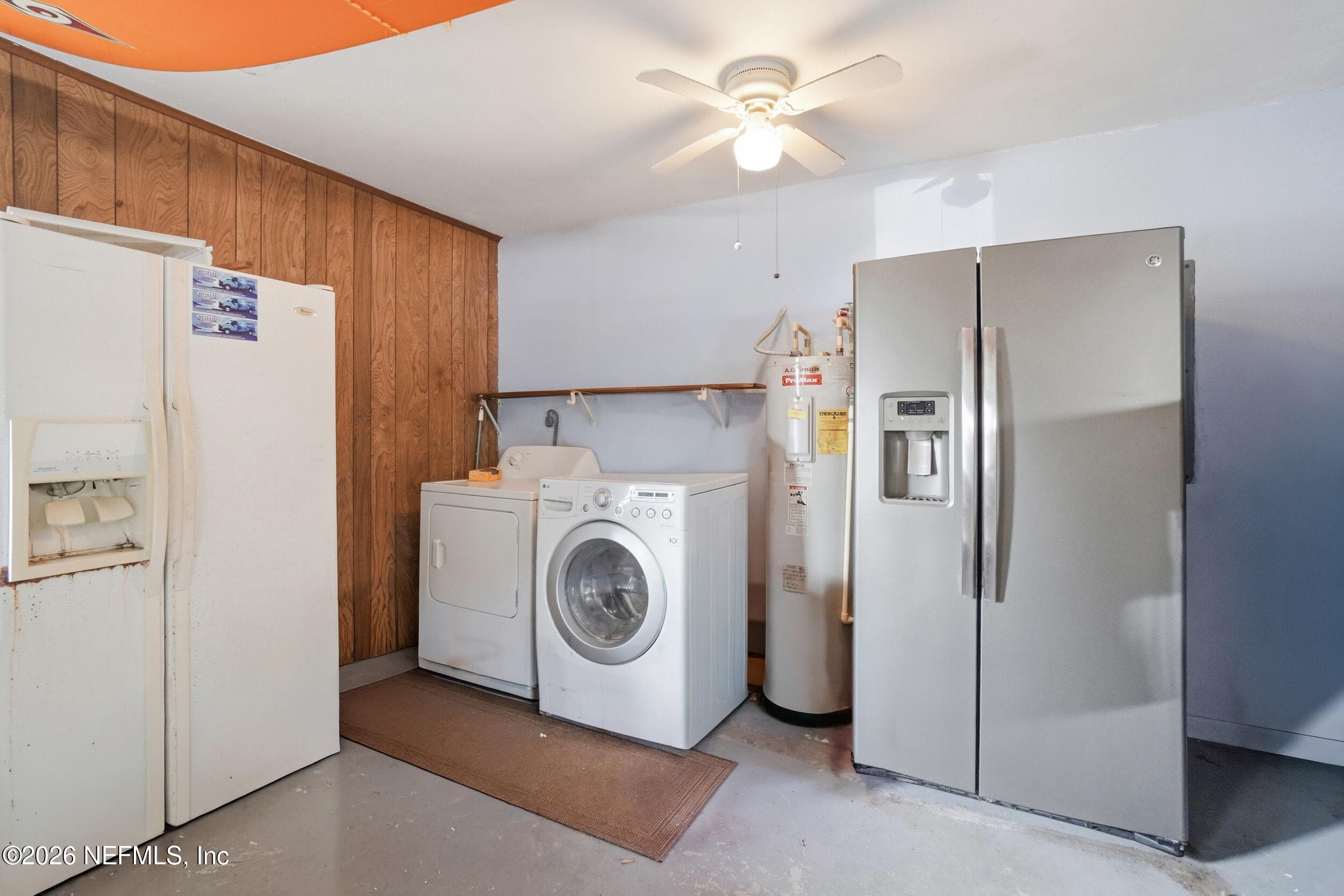 Laundry in Garage — 2018 ROSEWOOD Drive, Neptune Beach, FL 32266