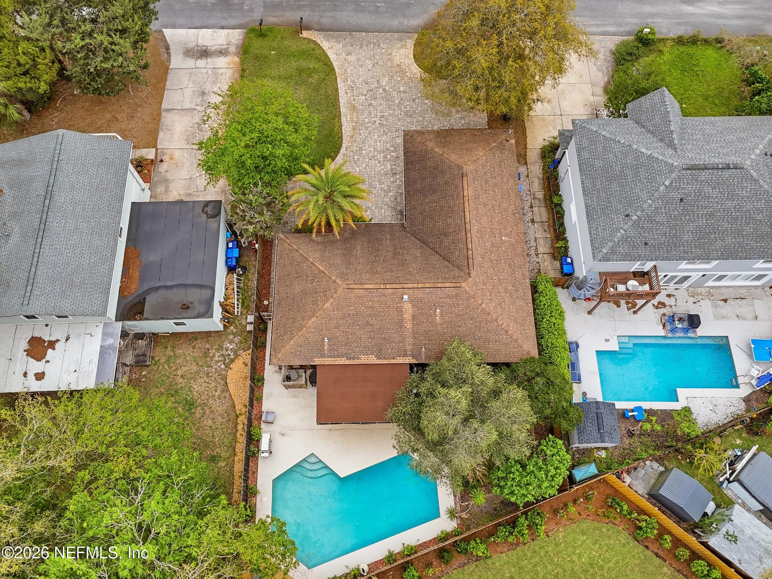 Aerial — 2018 ROSEWOOD Drive, Neptune Beach, FL 32266