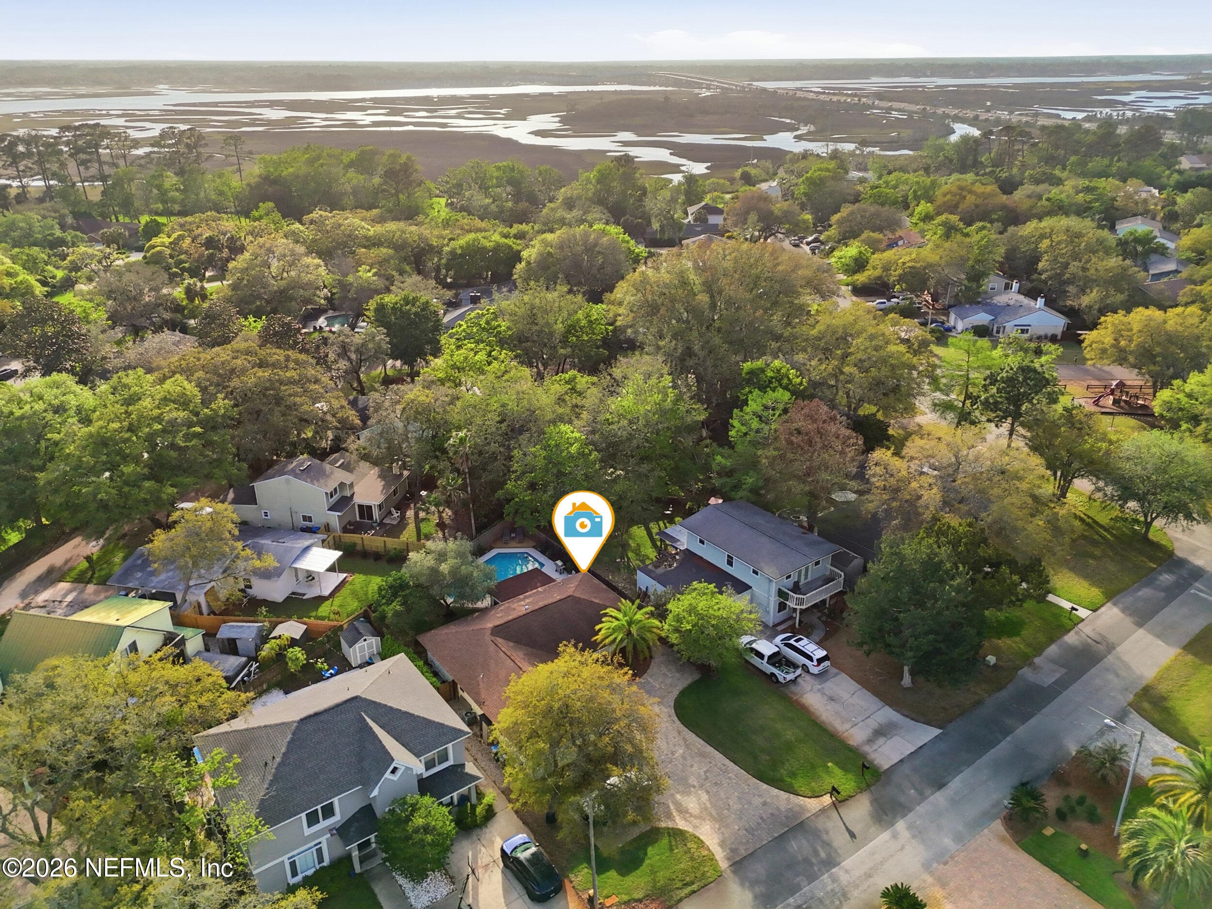 Aerila to Intracoastal — 2018 ROSEWOOD Drive, Neptune Beach, FL 32266