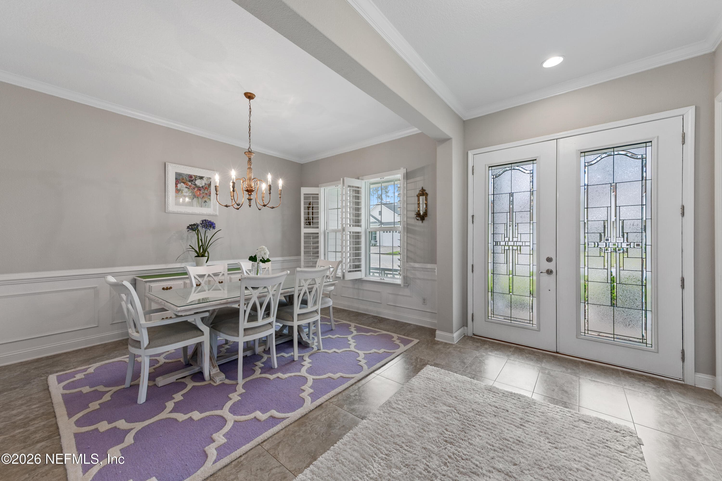 Entry way and Dining Room — 228 CONQUISTADOR Road, St. Johns, FL 32259
