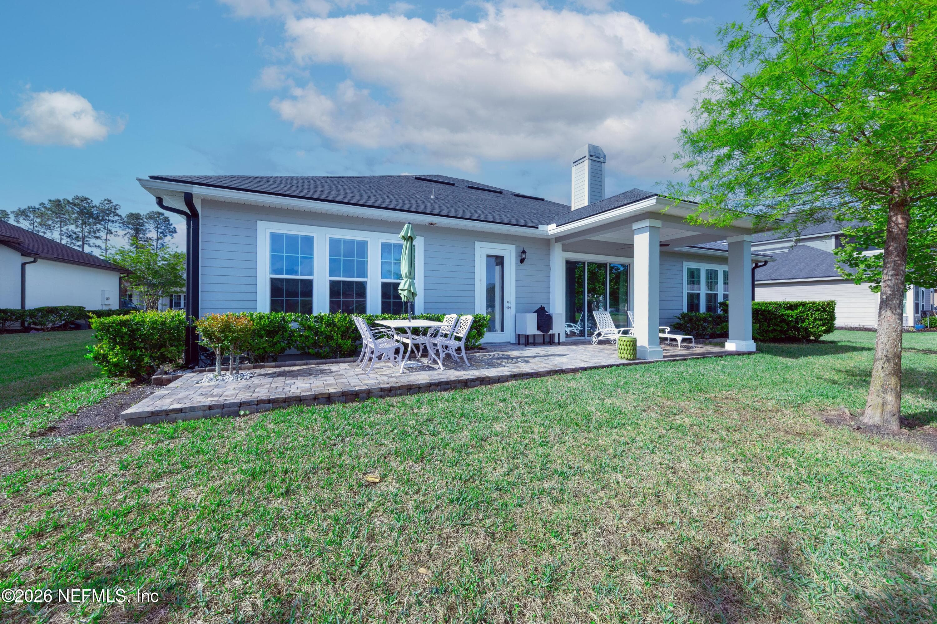 Back Patio — 228 CONQUISTADOR Road, St. Johns, FL 32259