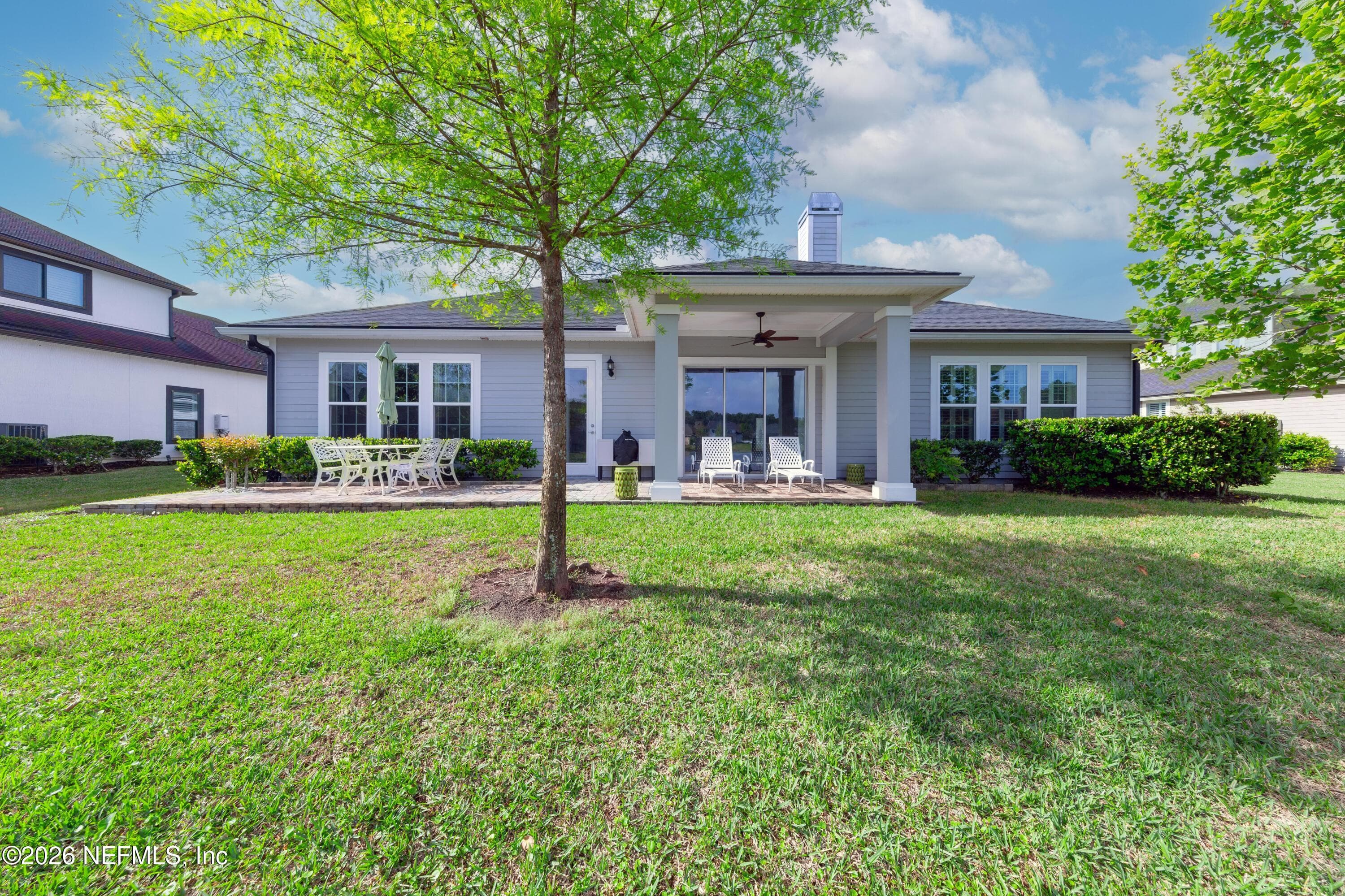 Back Patio — 228 CONQUISTADOR Road, St. Johns, FL 32259