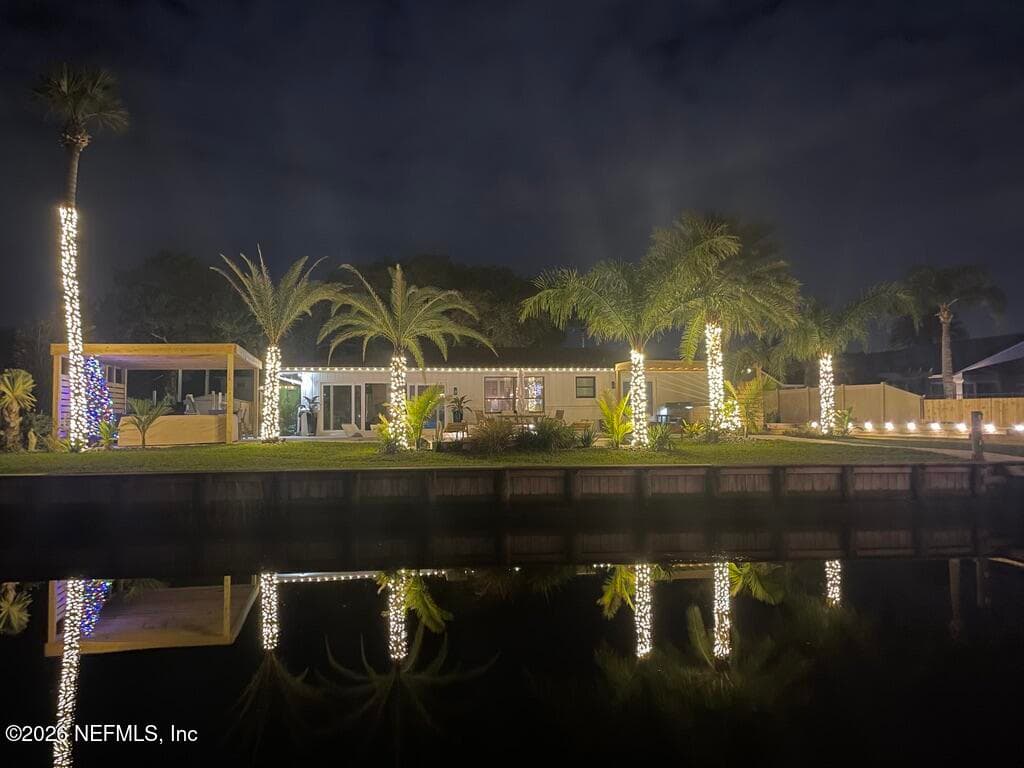 View from the water — 14803 PLUMOSA Drive, Jacksonville, FL 32250