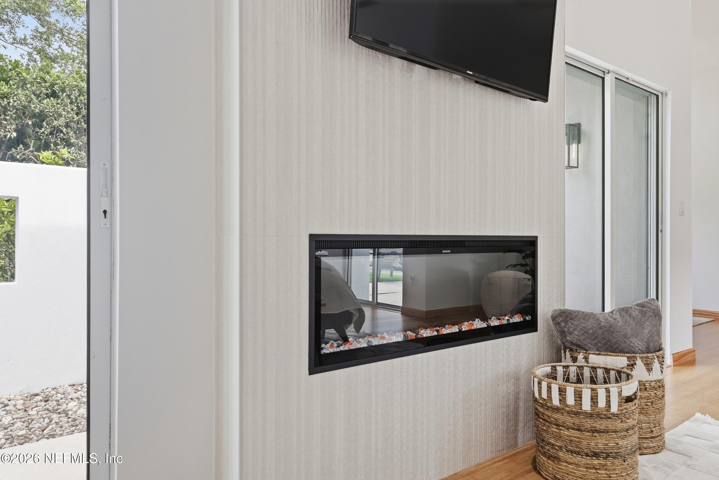 Beautiful fireplace in primary bedroom — 8071 PINE LAKE Road, Jacksonville, FL 32256