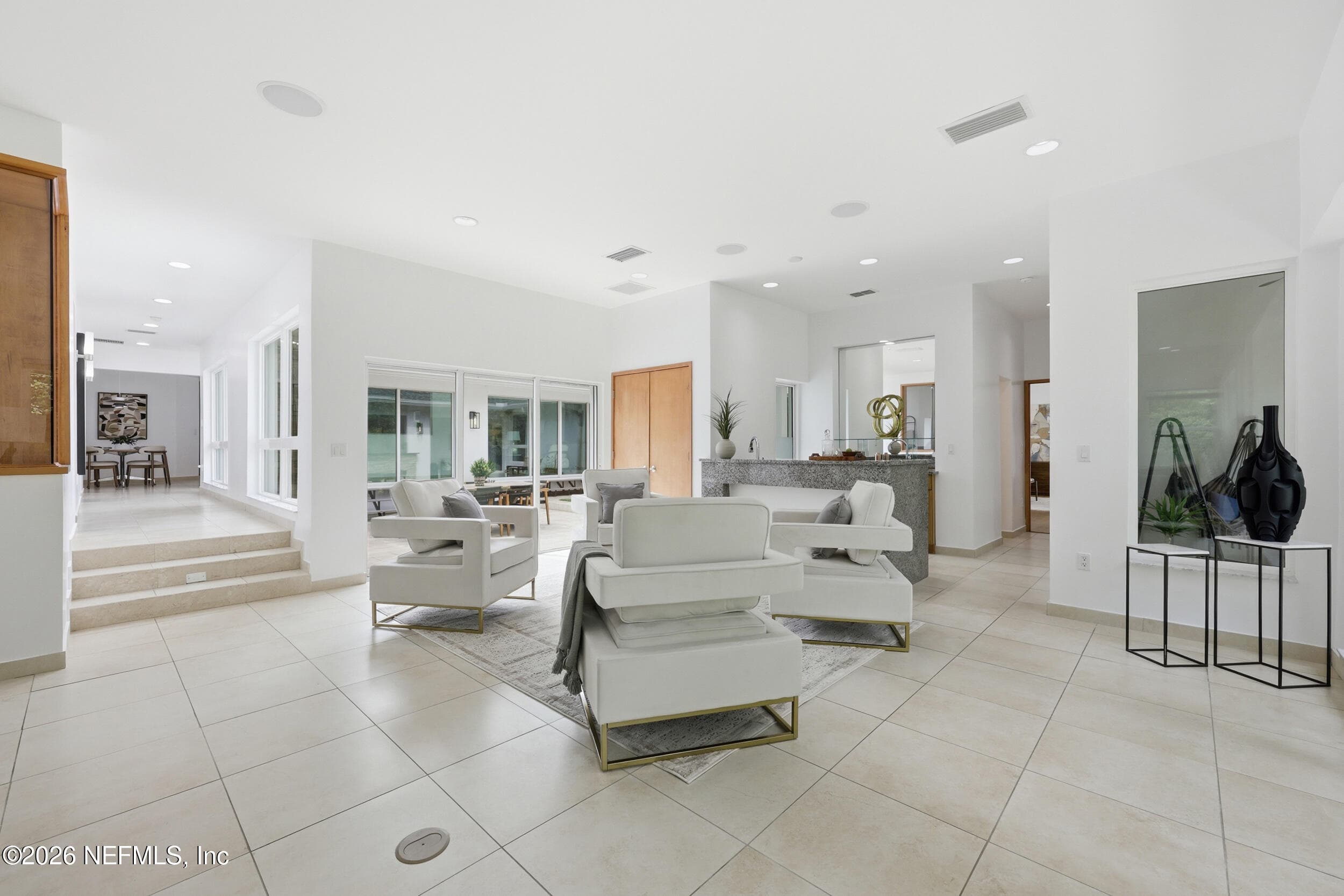 Family room - ideal for entertaining! — 8071 PINE LAKE Road, Jacksonville, FL 32256