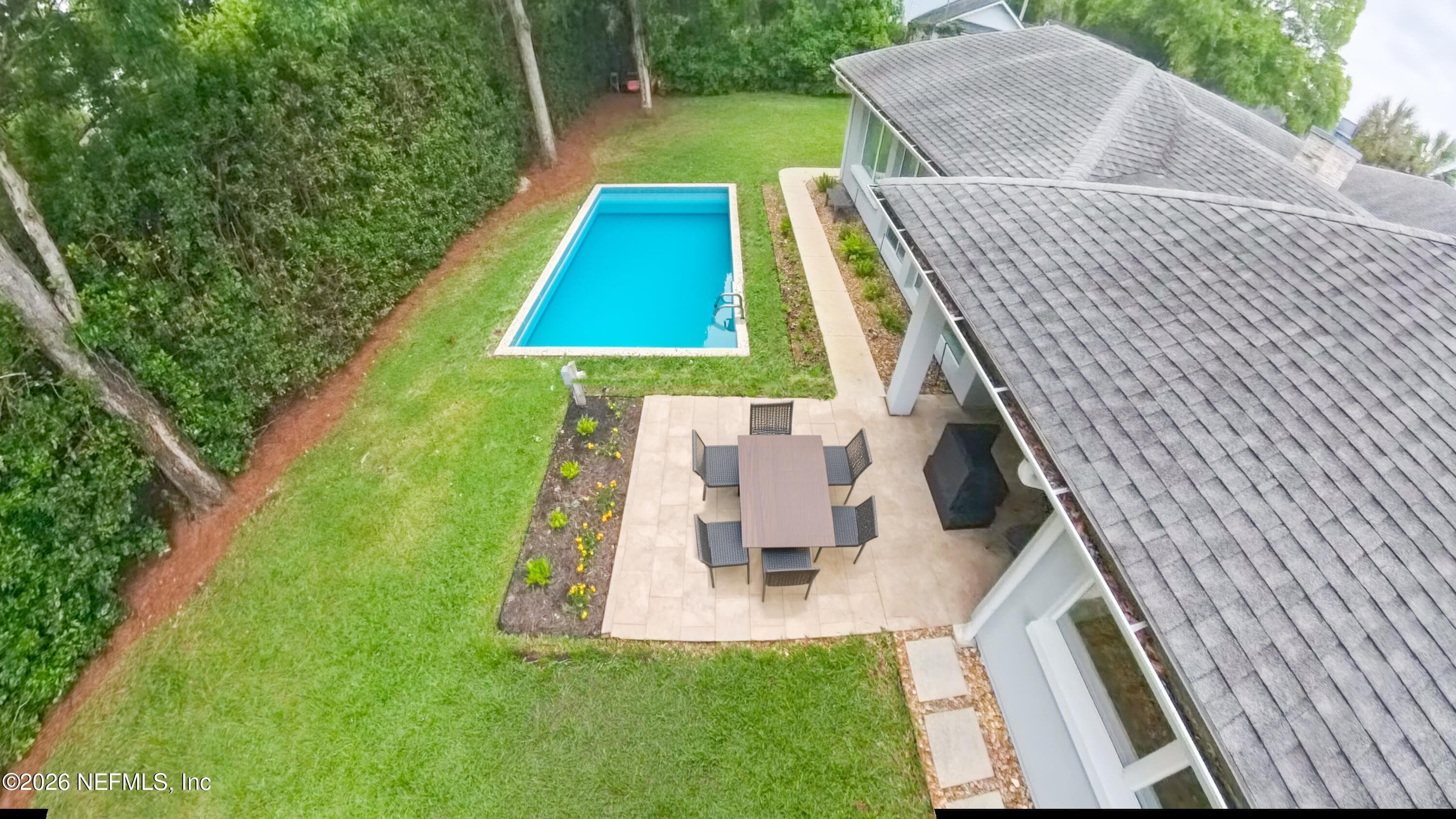 Rendering of pool addition — 8071 PINE LAKE Road, Jacksonville, FL 32256