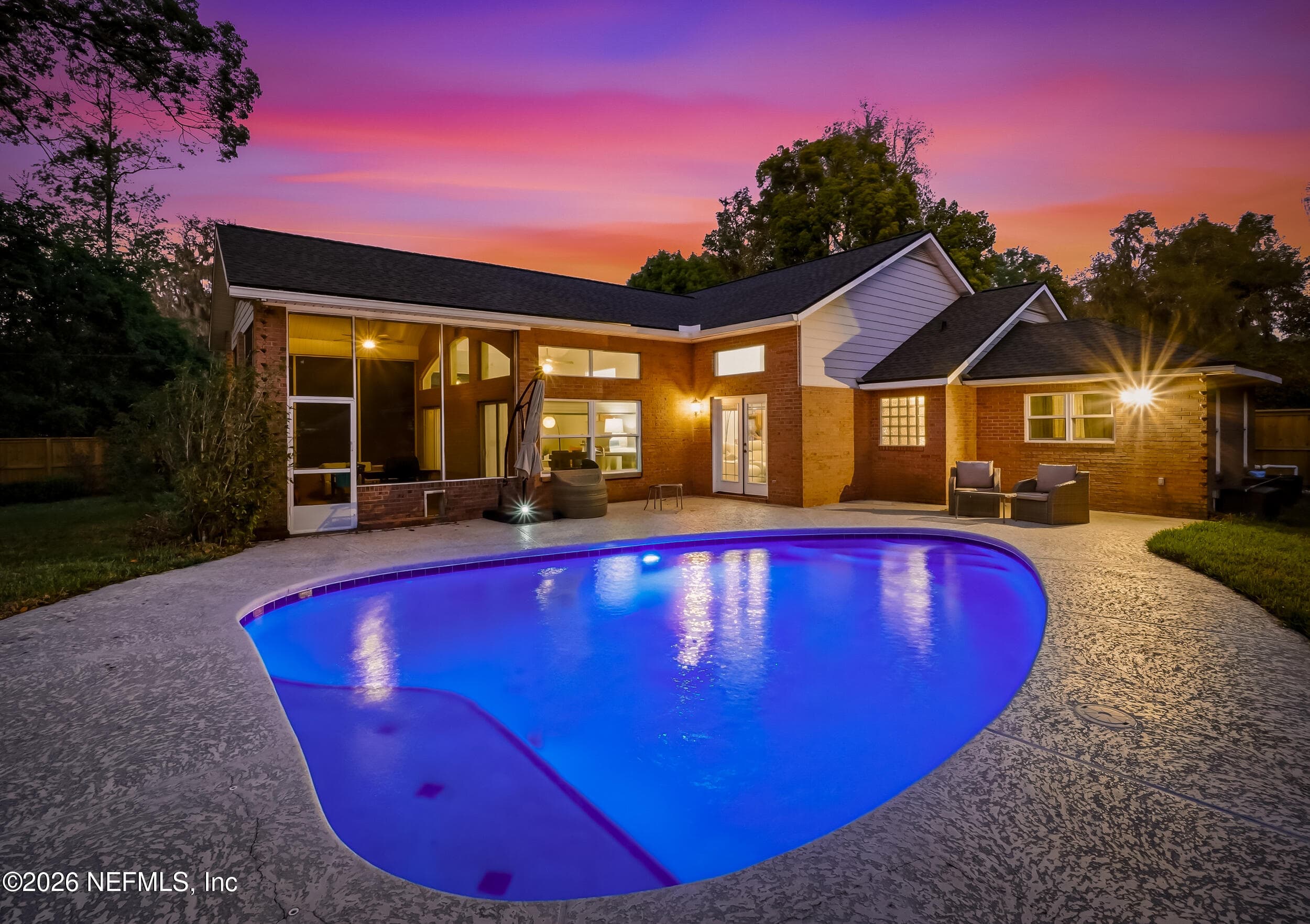 Gorgeous Saltwater Pool — 2408 STOCKTON Drive, Fleming Island, FL 32003