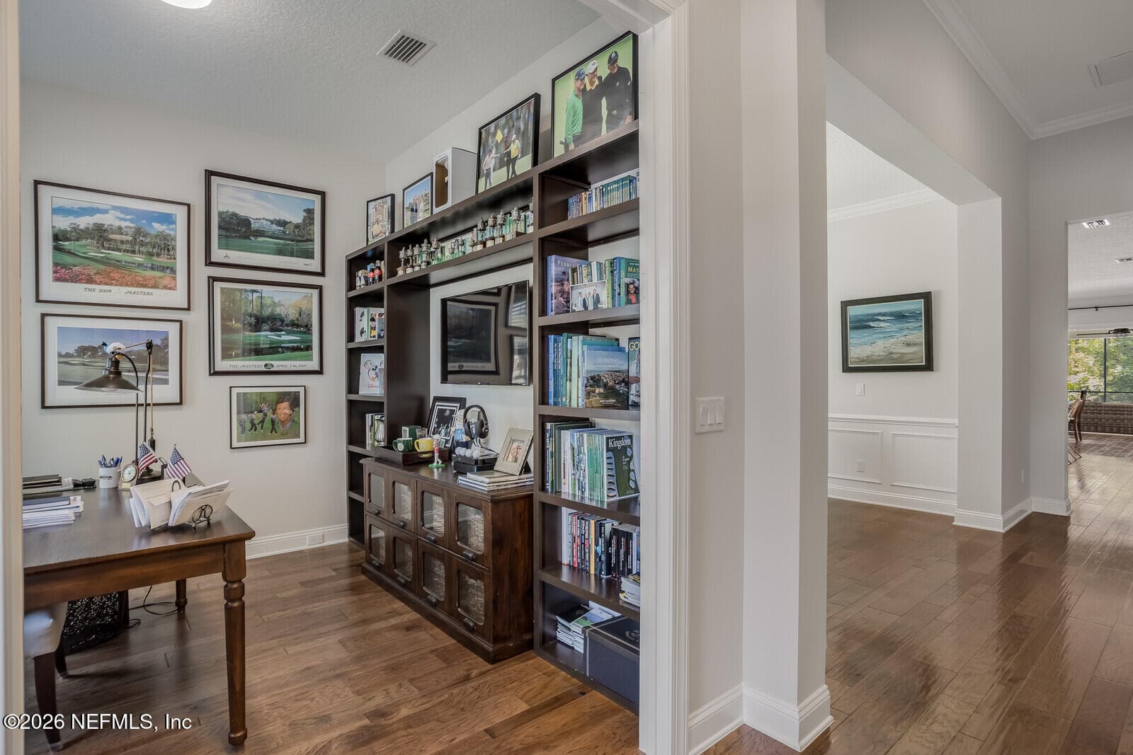 Office with built ins — 180 PALM ISLAND Way, Ponte Vedra, FL 32081