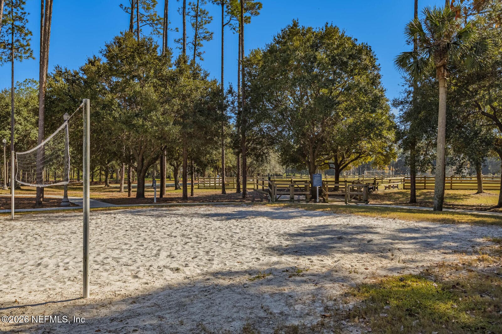 Sand Volleyball court in Coastal Oaks at Nocatee — 180 PALM ISLAND Way, Ponte Vedra, FL 32081
