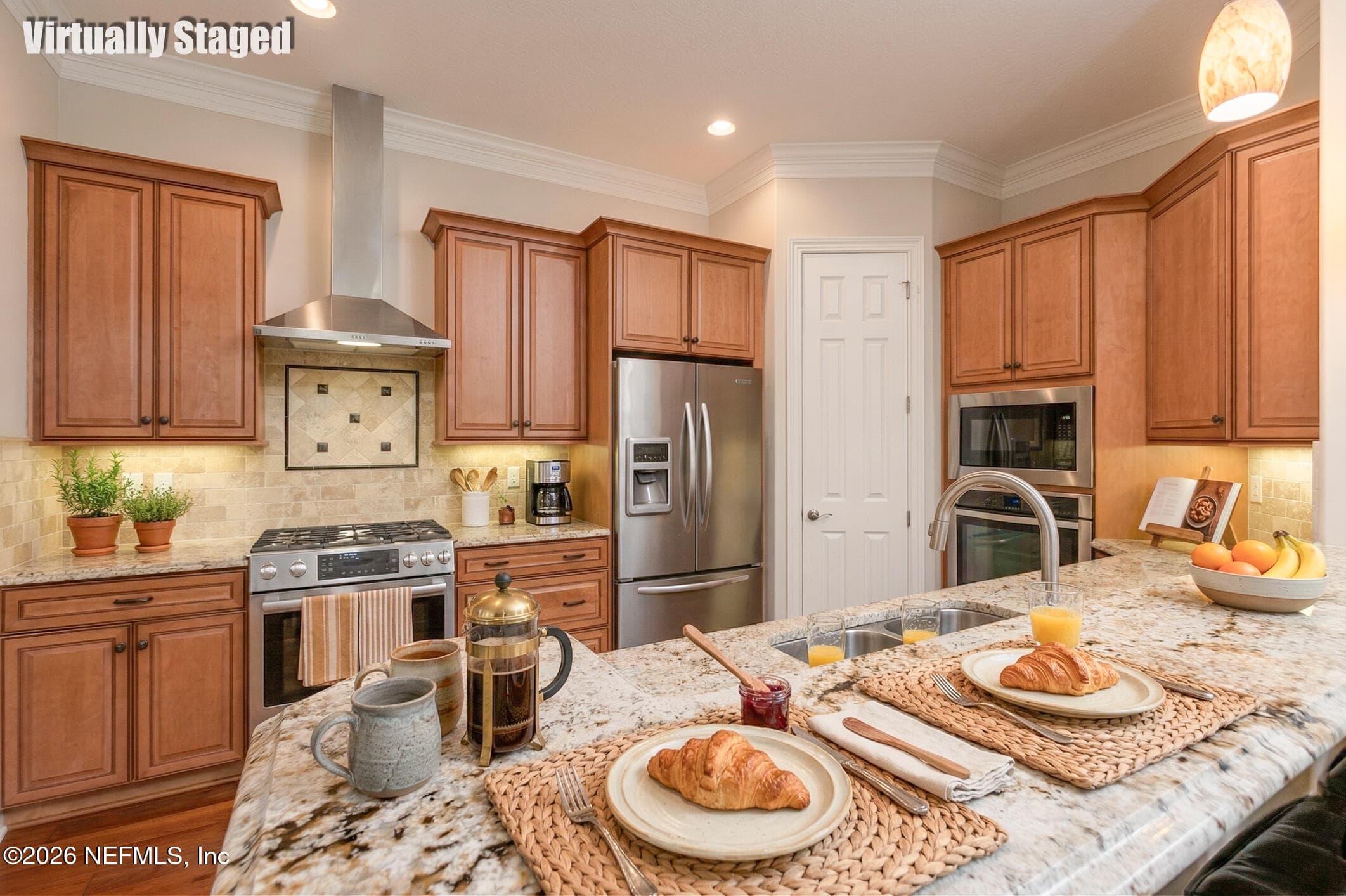Kitchen open to Family Room — 13353 PRINCESS KELLY Drive, Jacksonville, FL 32225
