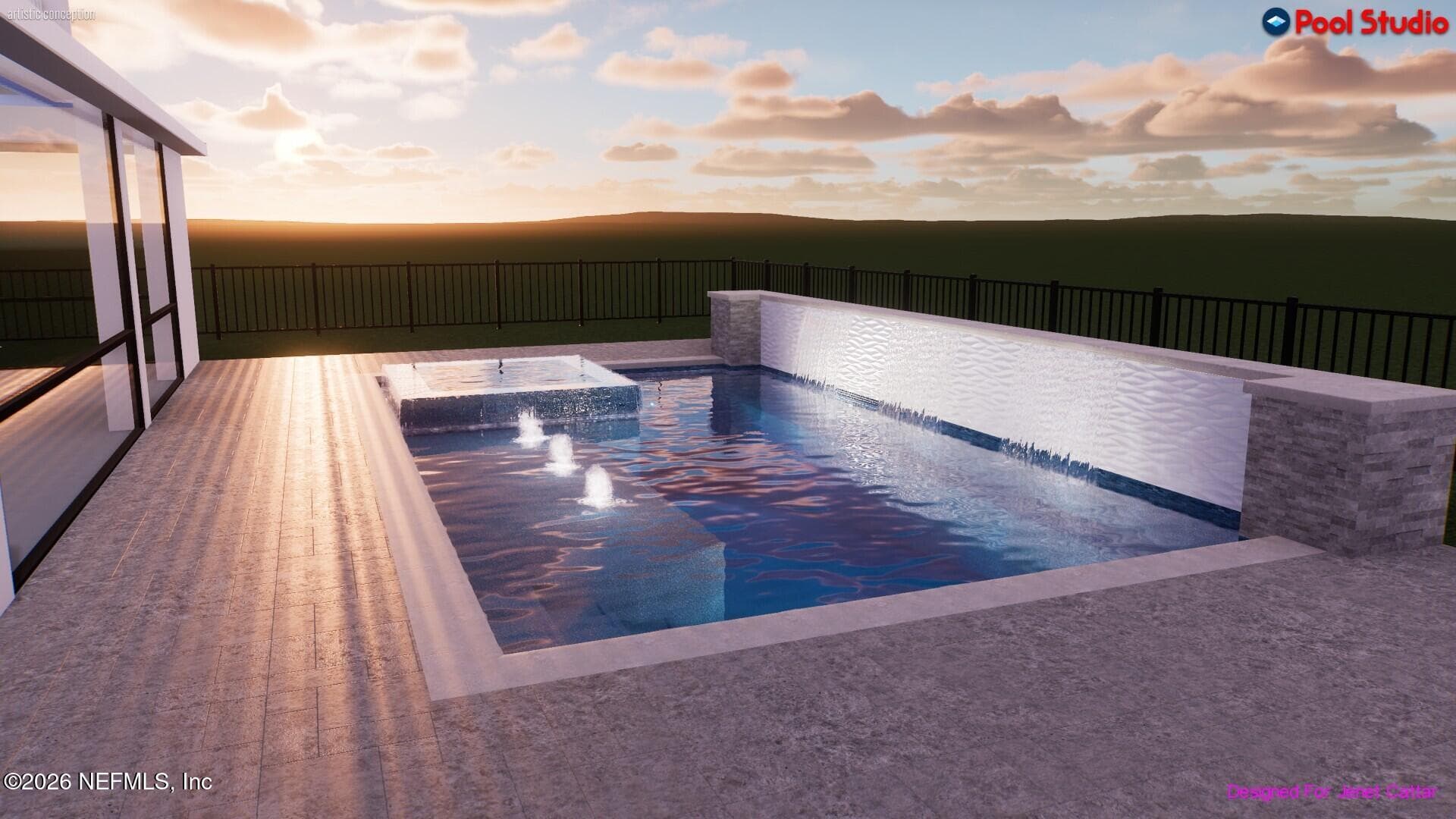 Another idea, potential pool! — 4 SUMMER Court, Jacksonville Beach, FL 32250