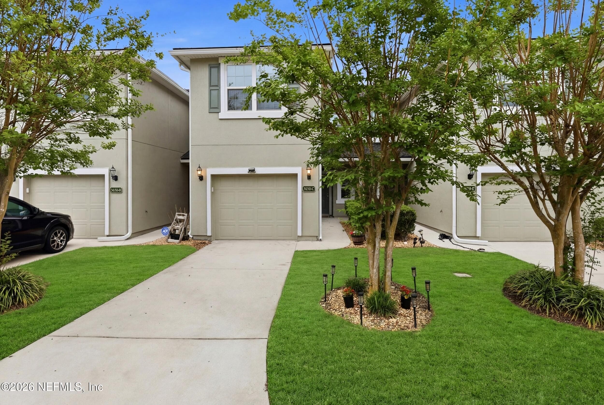 Clean curb appeal with brand new exterior paint, located in a gated section of the Oakleaf community. — 3650 CRESWICK Circle C, Orange Park, FL 32065