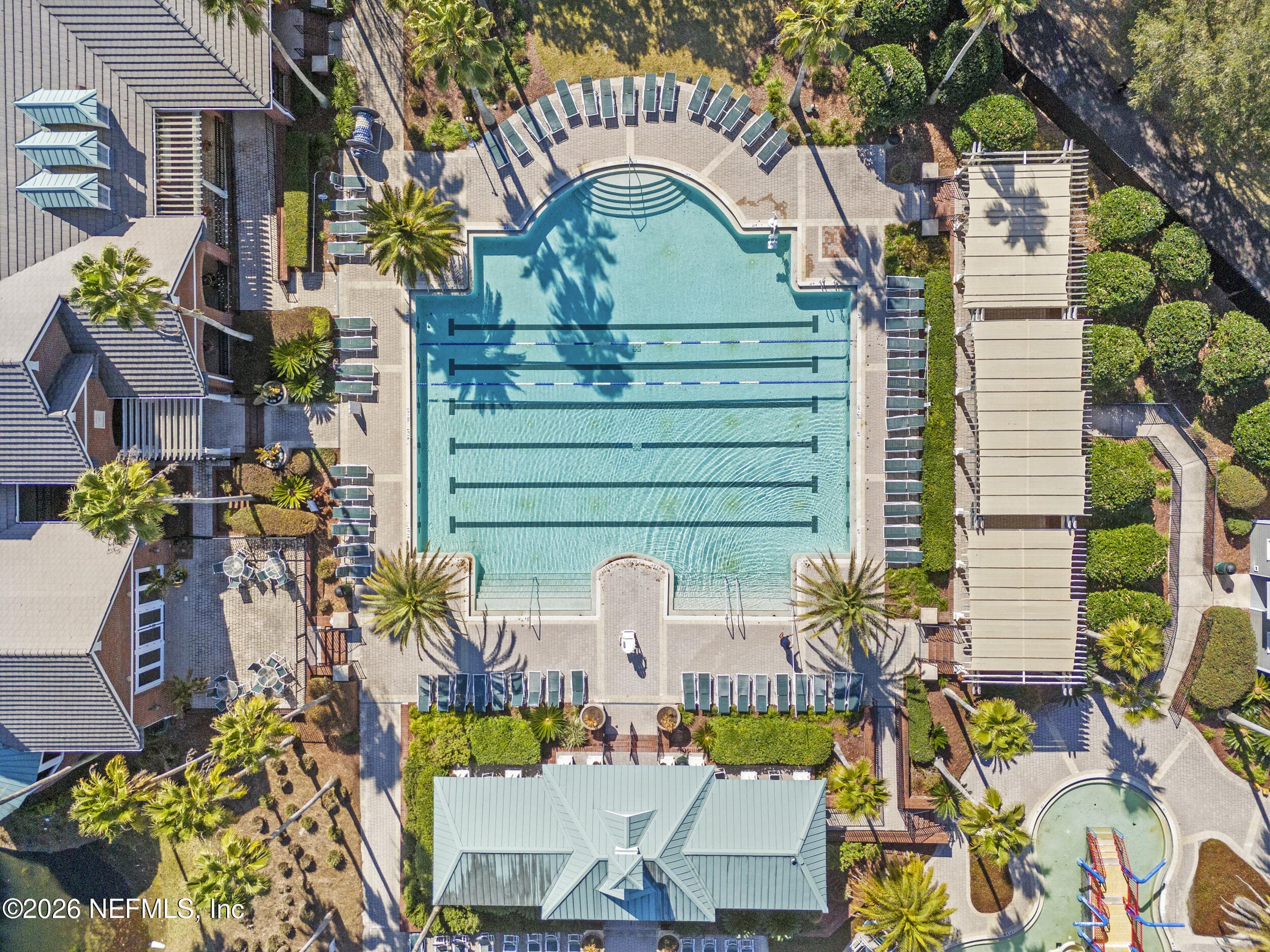 Dedicated lap pool offering a great space for swimming, exercise, and staying active. — 3650 CRESWICK Circle C, Orange Park, FL 32065