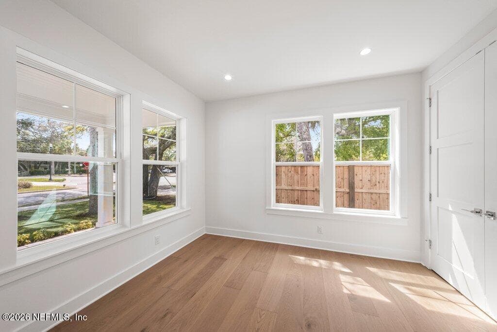 downstairs office/bedroom with full ensuite bedroom — 397 PLAZA, Atlantic Beach, FL 32233