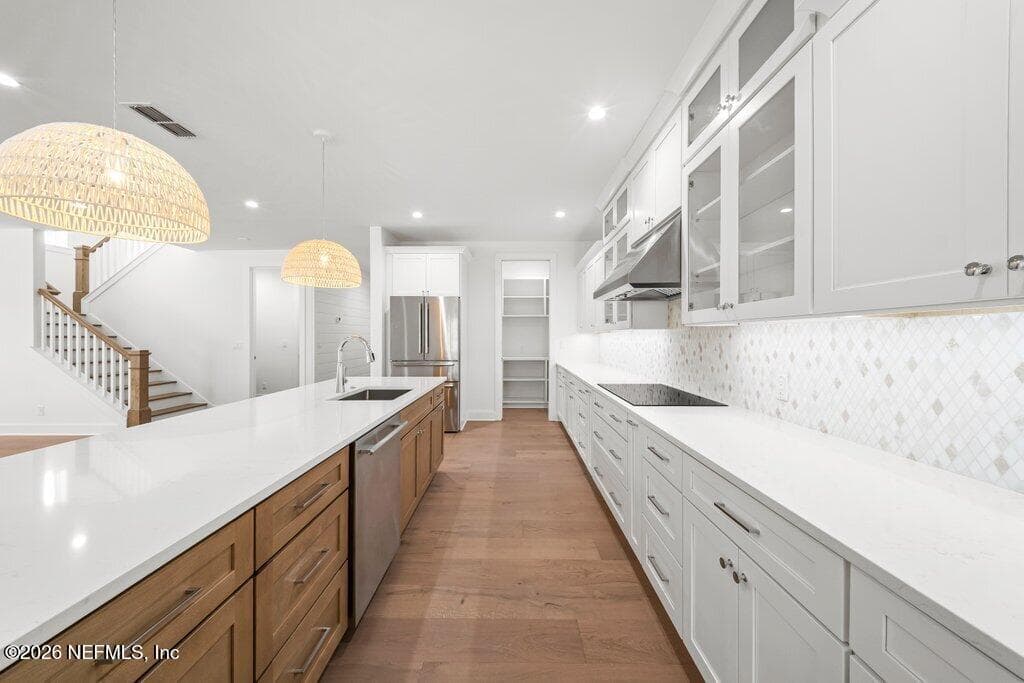 Abundance of cabinetry in this custom Kitchen — 397 PLAZA, Atlantic Beach, FL 32233