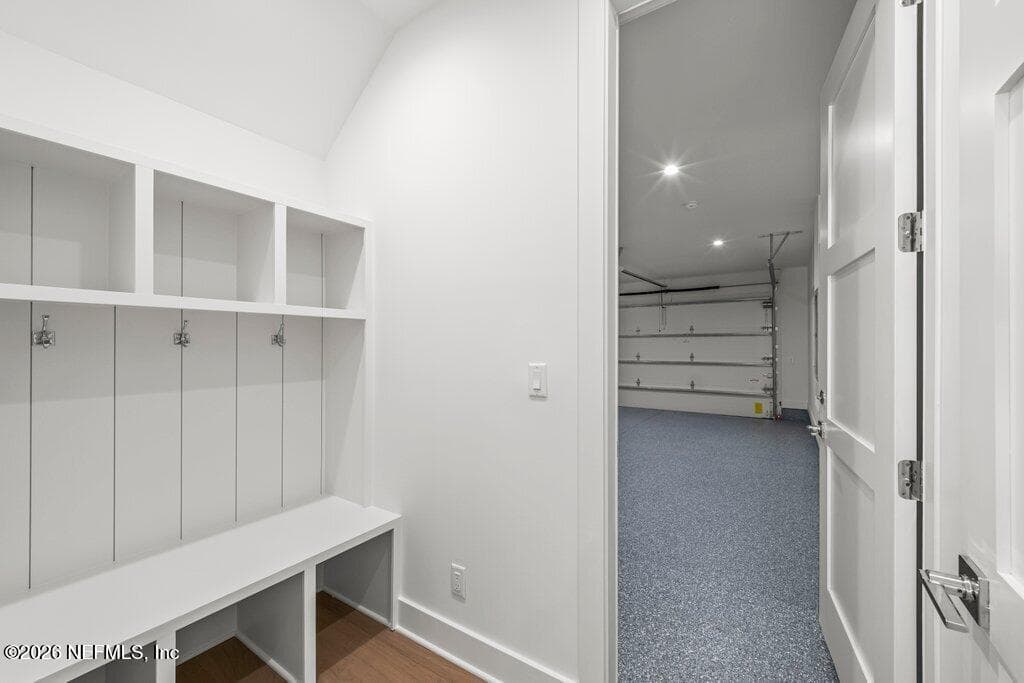 Mudroom or drop zone off Kitchen leading to 2 car garage — 397 PLAZA, Atlantic Beach, FL 32233