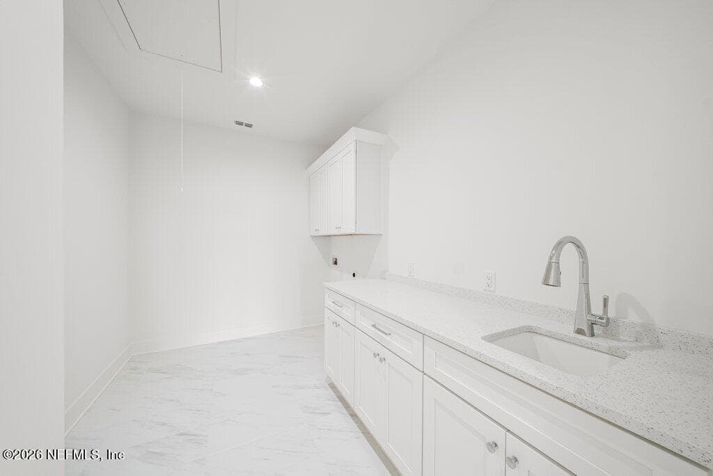 very large Laundry room with ample storage — 397 PLAZA, Atlantic Beach, FL 32233