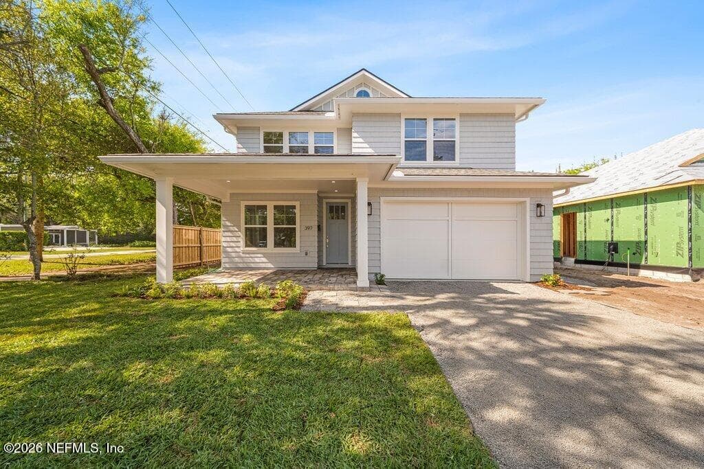 front of home — 397 PLAZA, Atlantic Beach, FL 32233