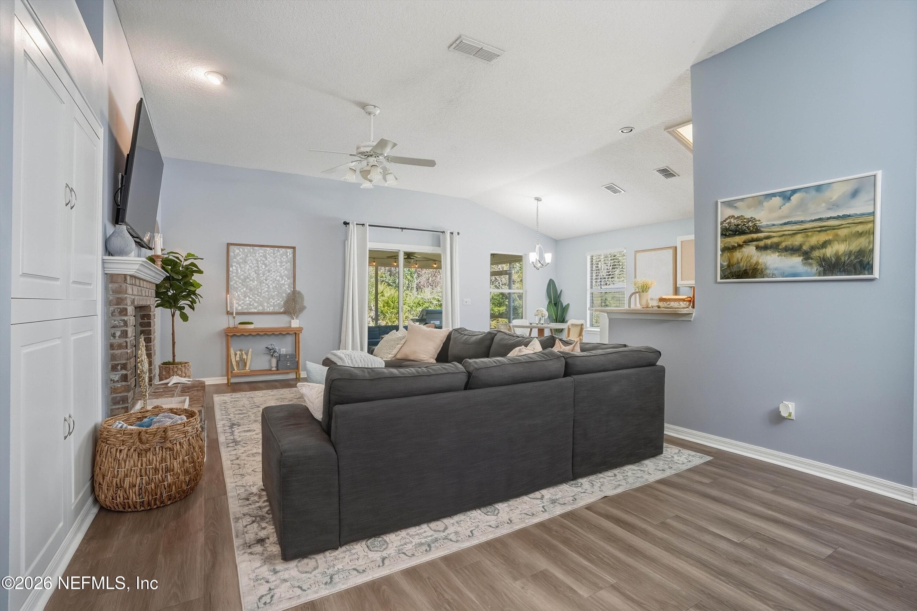 Home is now painted white throughout. — 717 LOCKWOOD Lane, St. Johns, FL 32259