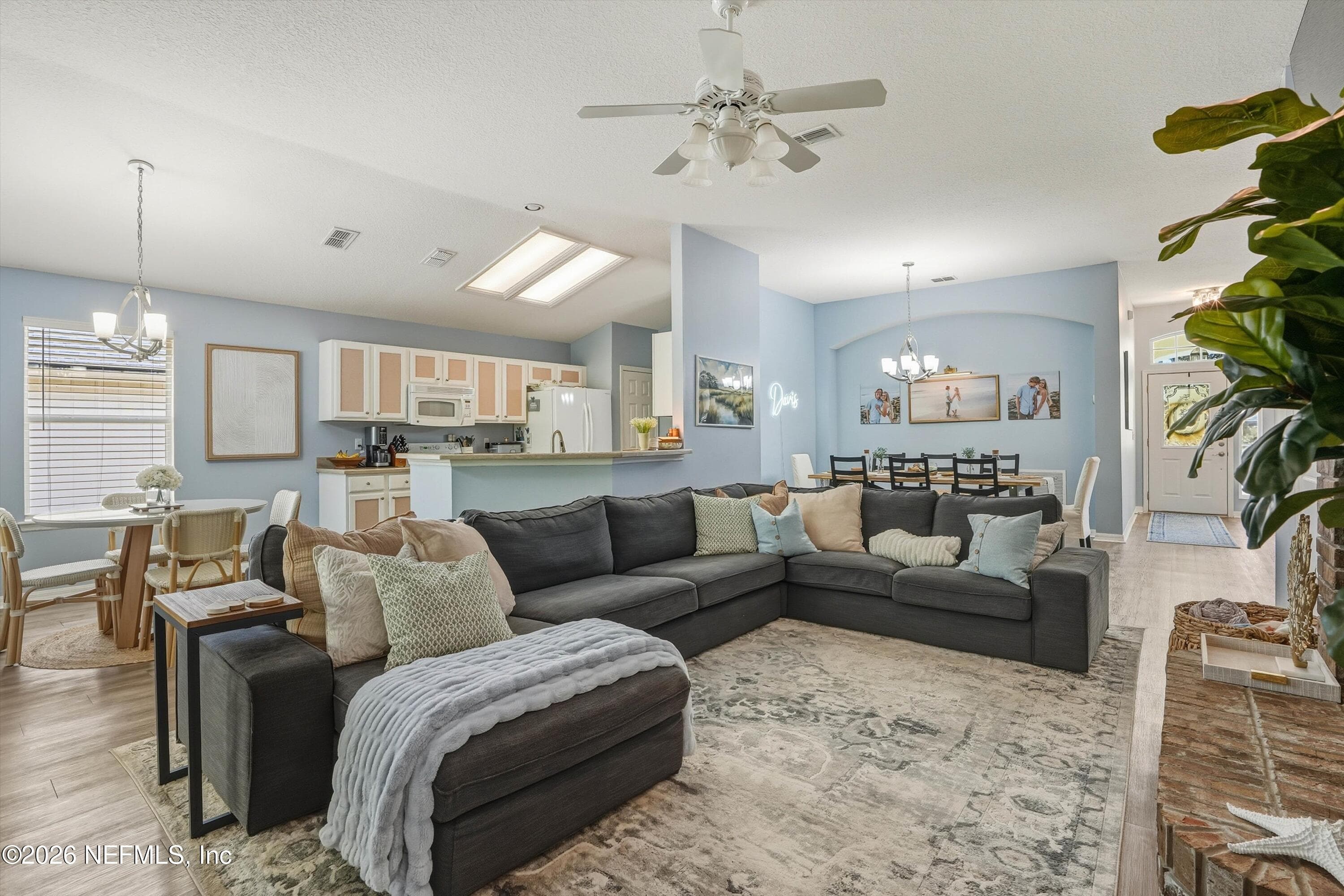 Home is now painted white throughout. — 717 LOCKWOOD Lane, St. Johns, FL 32259