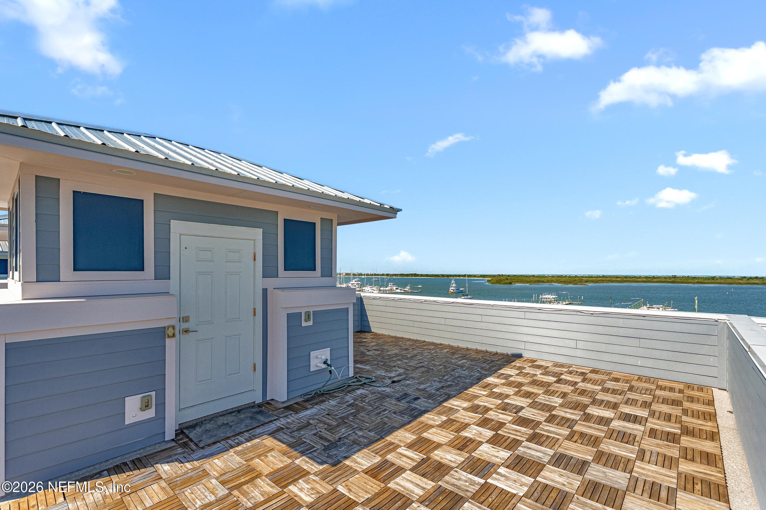 Rooftop Living Space — 73 CORTEZ Avenue, St. Augustine, FL 32080