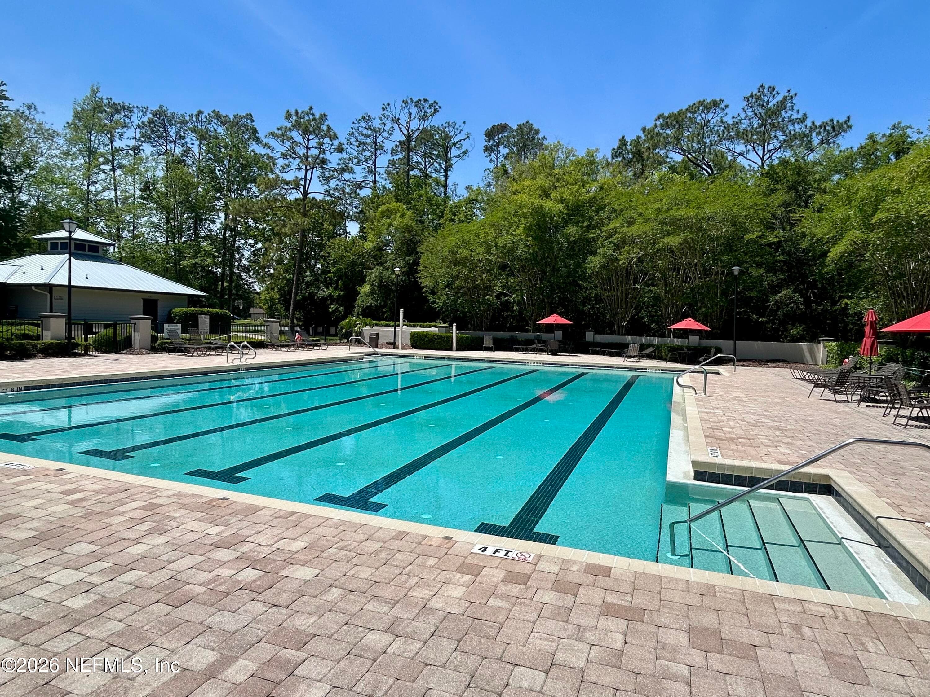 Olympic sized lap pool — 1943 ROSE MALLOW Lane, Fleming Island, FL 32003