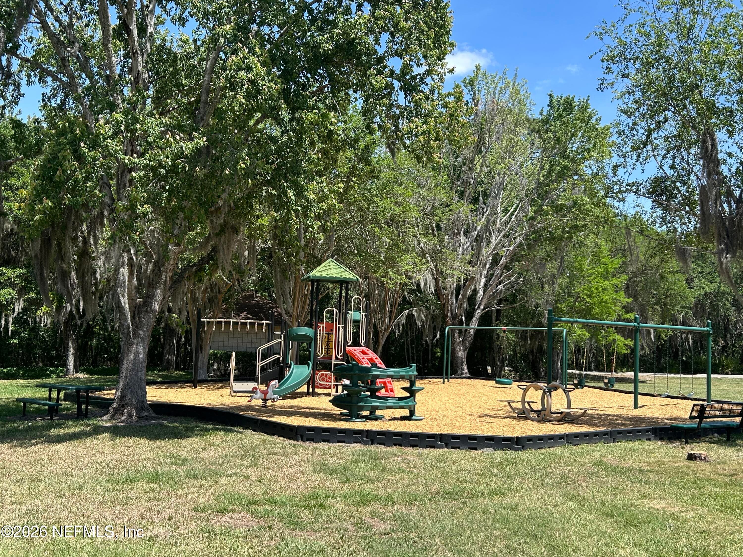 Back park playground. — 1943 ROSE MALLOW Lane, Fleming Island, FL 32003