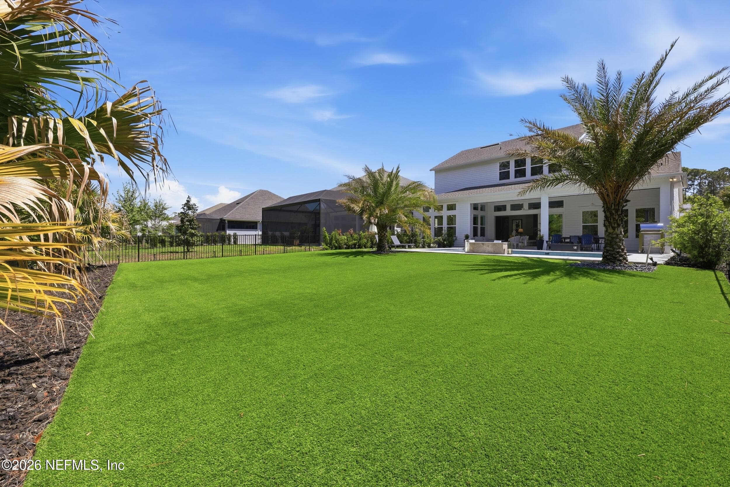 Spacious yard — 351 PALM CREST Drive, Ponte Vedra, FL 32081