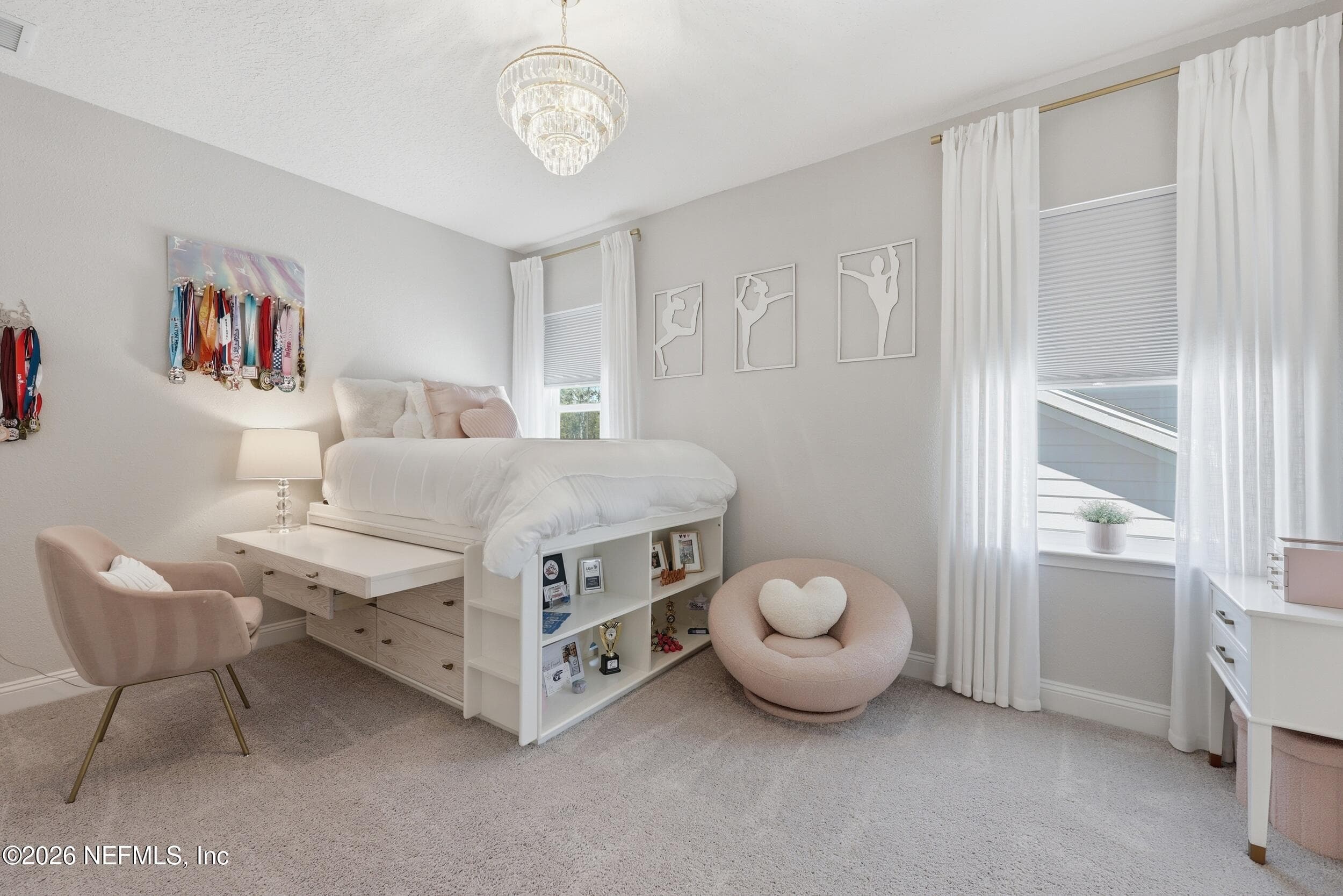 Spacious upstairs bedroom — 351 PALM CREST Drive, Ponte Vedra, FL 32081