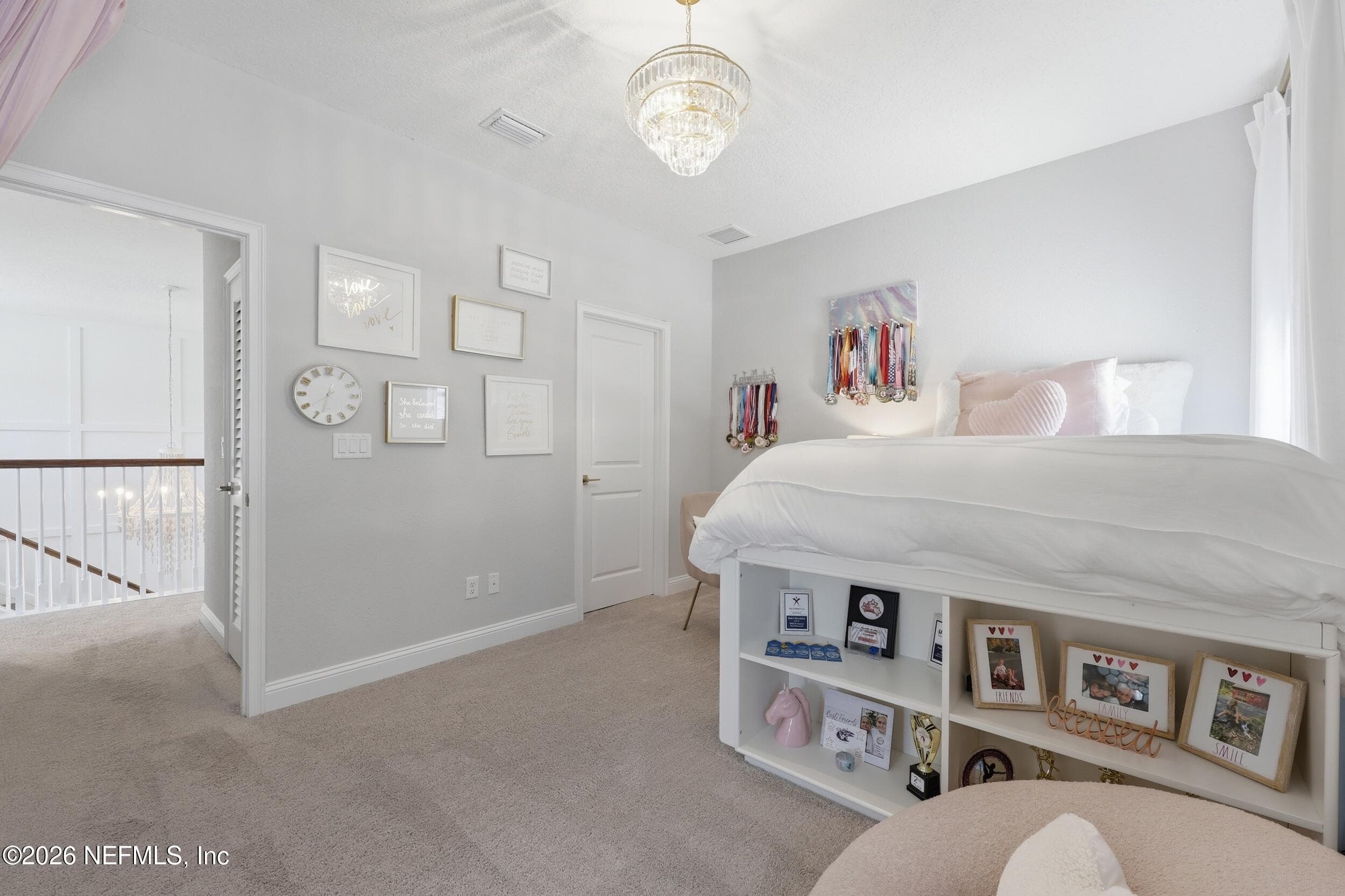 Spacious upstairs bedroom — 351 PALM CREST Drive, Ponte Vedra, FL 32081