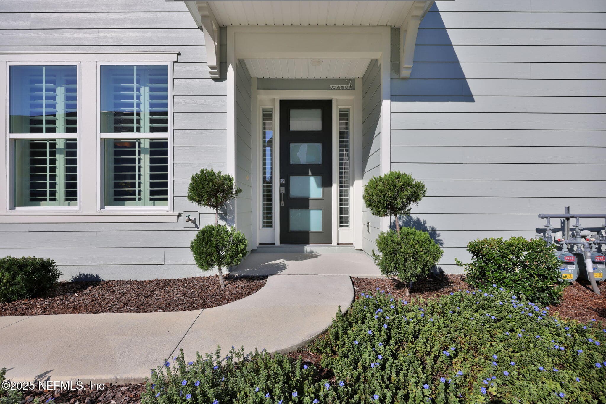 Entry on Side of Home — 17 SEAPORT Lane, Ponte Vedra, FL 32081