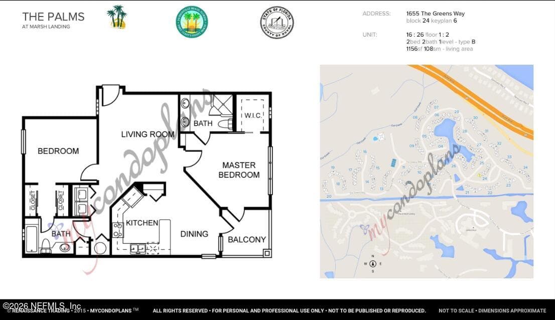 Photo 36 of 1655 THE GREENS Way 2416, Jacksonville Beach, FL 32250