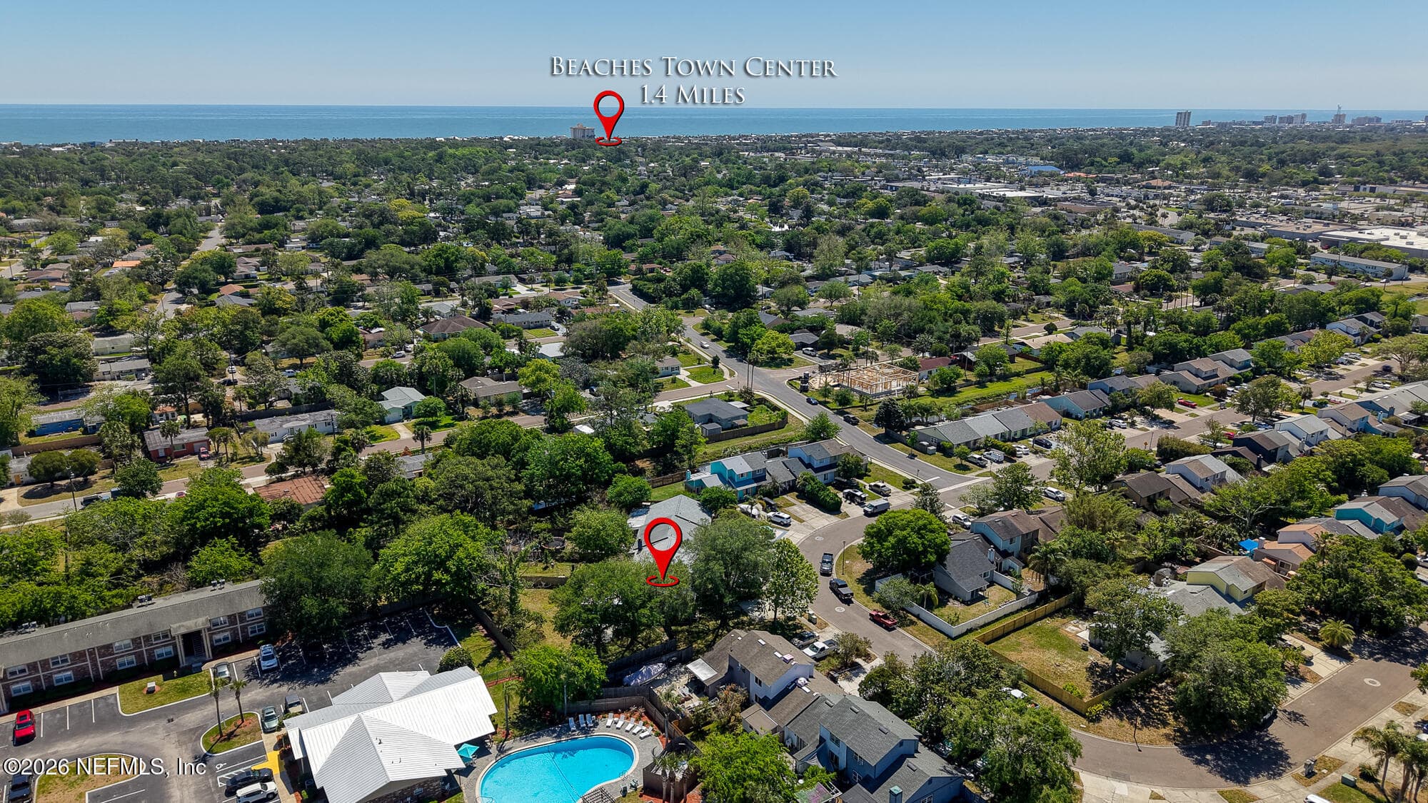 Photo 3 of 582 AQUATIC Drive, Atlantic Beach, FL 32233