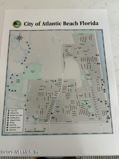 See map & ideal location. — 120 BEACH Avenue, Atlantic Beach, FL 32233