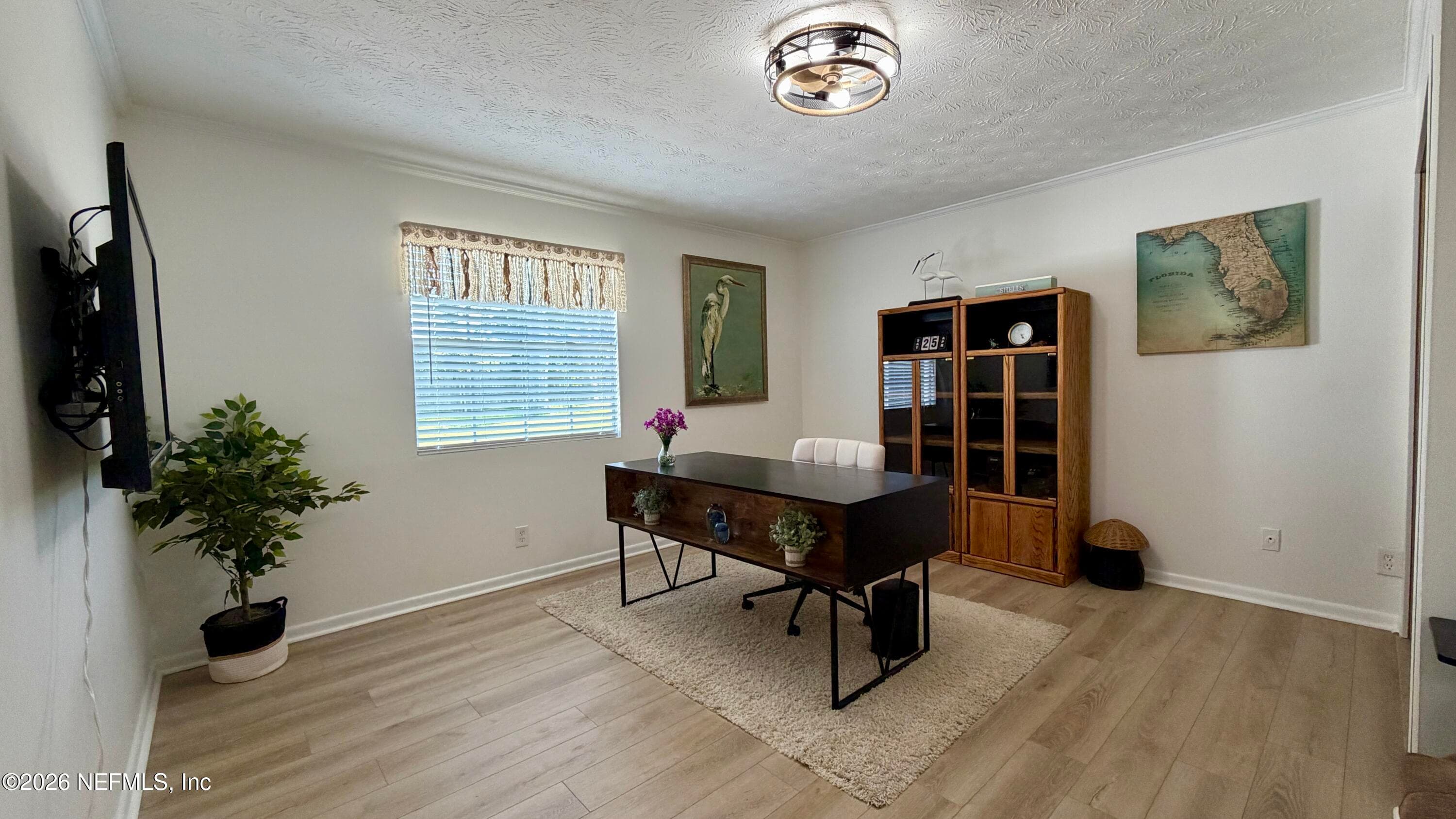 Bedroom 4 as an office — 332 WHISPERING WOODS Drive, Fleming Island, FL 32003