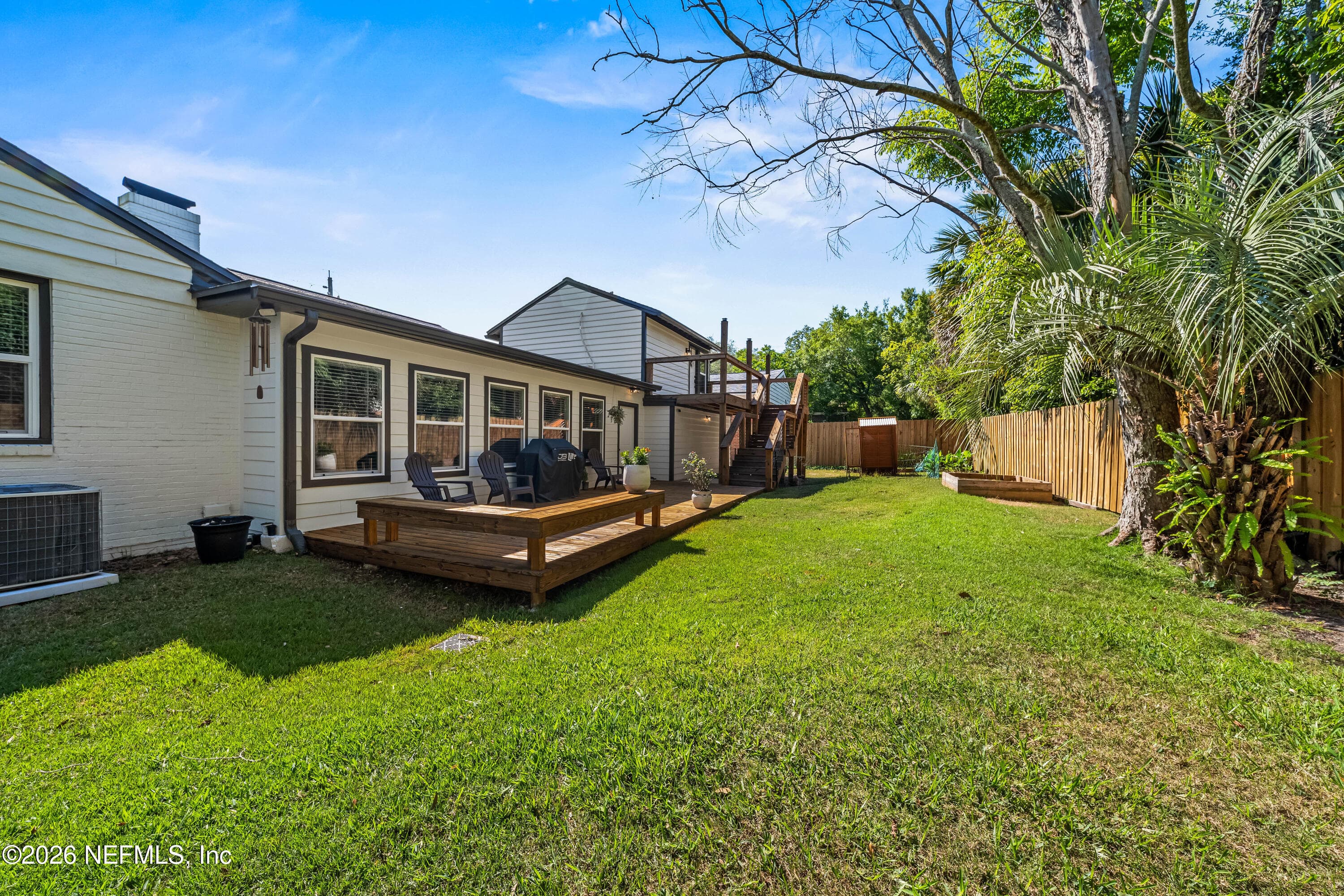 Backyard — 1130 MONTICELLO Road, Jacksonville, FL 32207