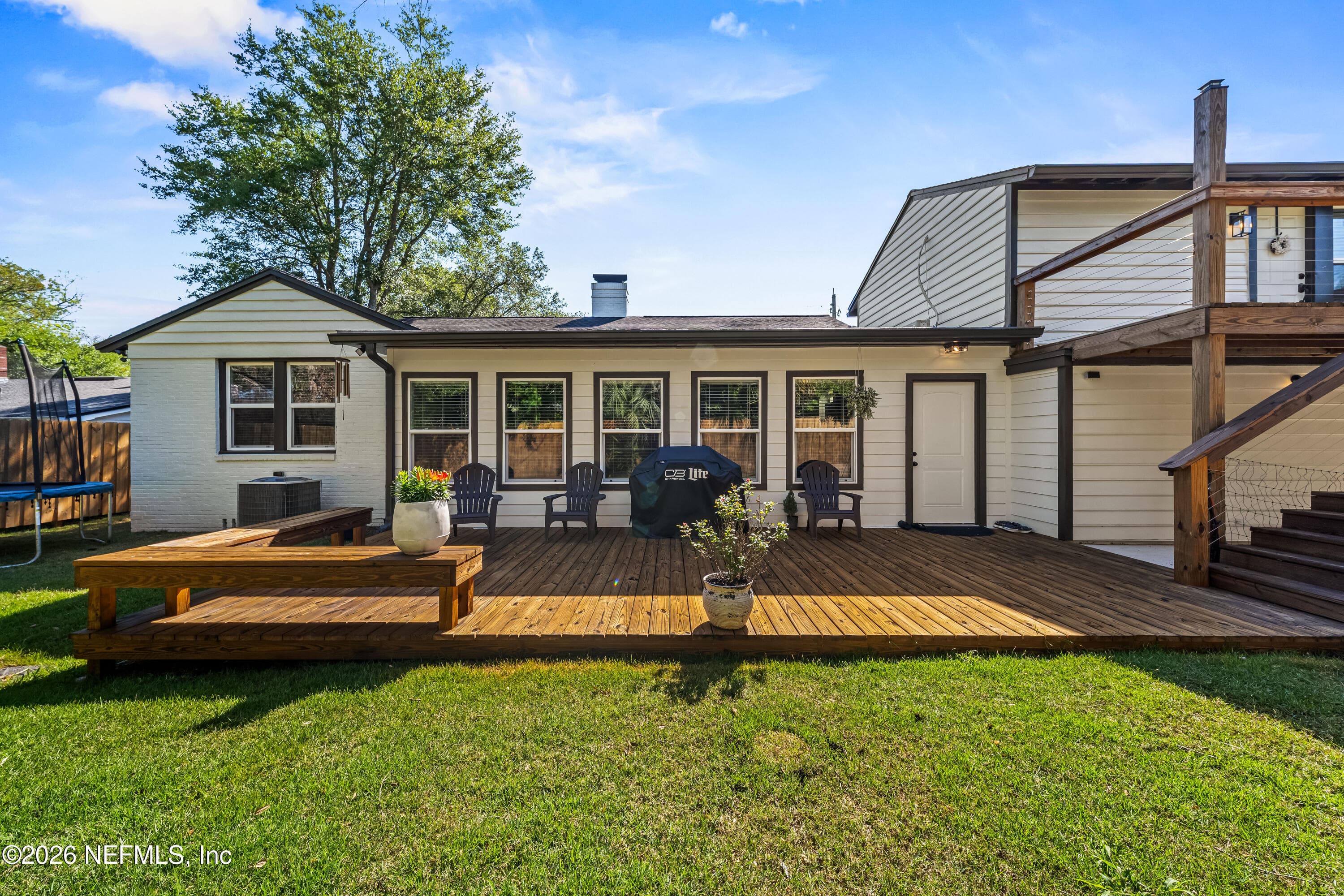 Backyard — 1130 MONTICELLO Road, Jacksonville, FL 32207