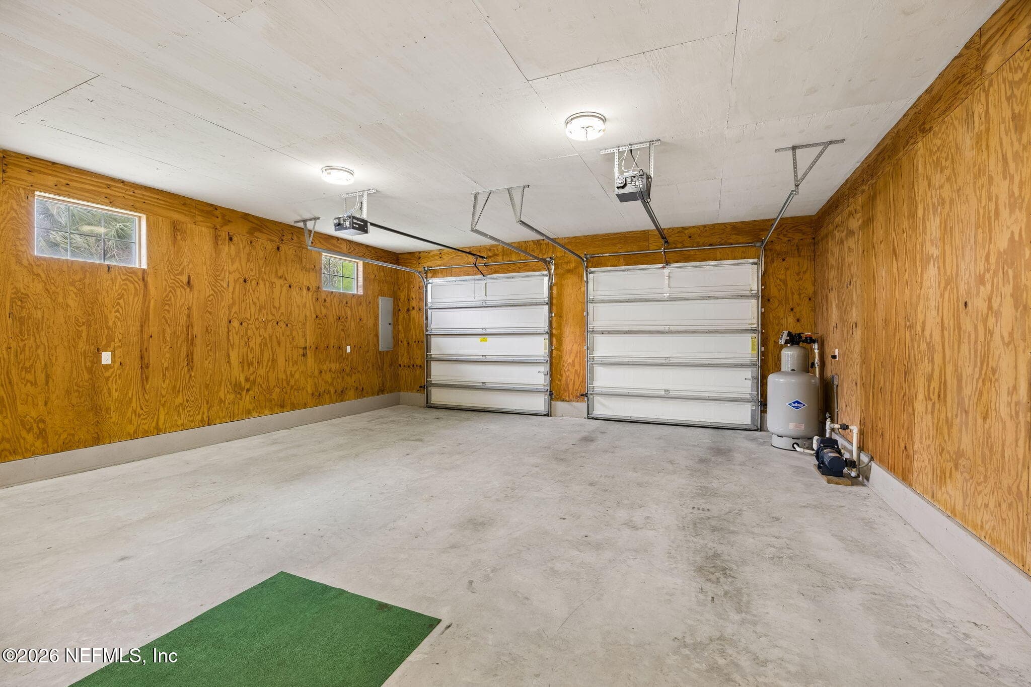 The attached two-car garage — 102 SANDRA Lane, Crescent City, FL 32112